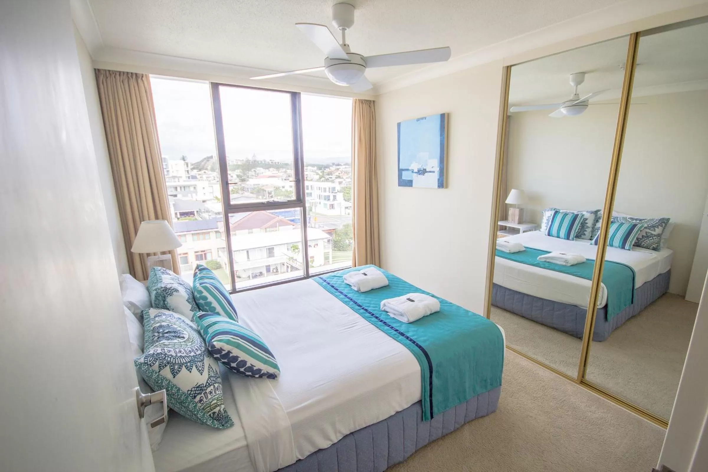 Bedroom in Albatross North Apartments