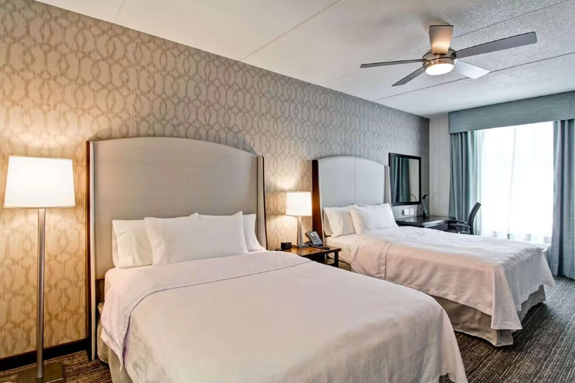 Bed in Homewood Suites By Hilton Clifton Park