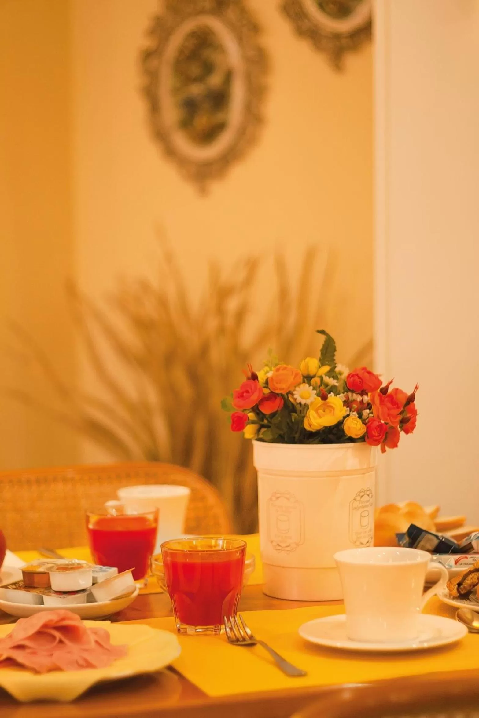 Food and drinks in Hotel Novecento