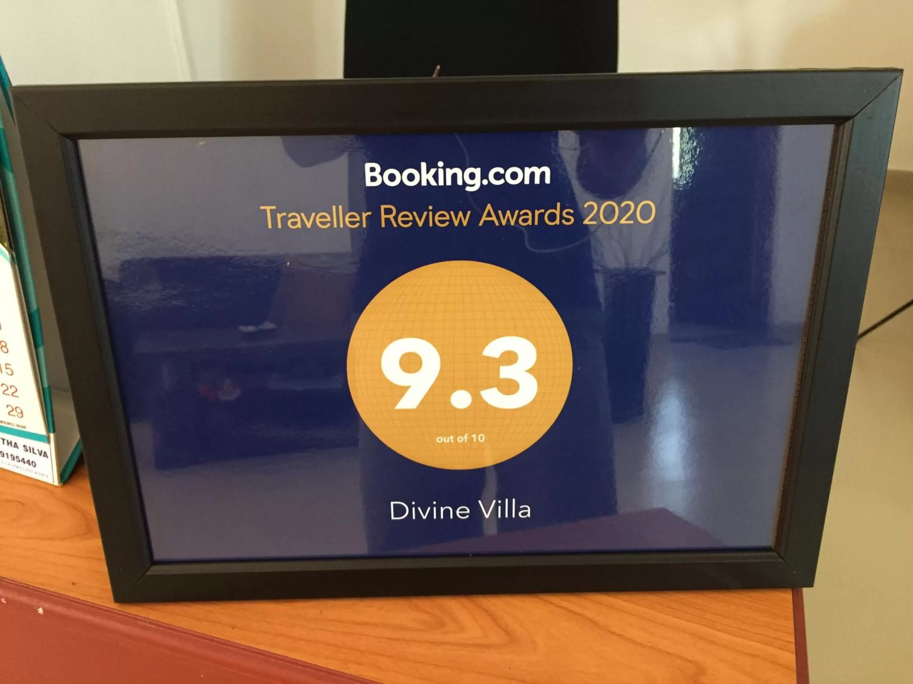 Certificate/Award in Divine Villa