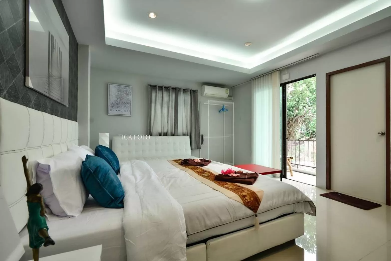 Photo of the whole room, Bed in Sphat เอสพลัส Boutique Hotel chiang mai