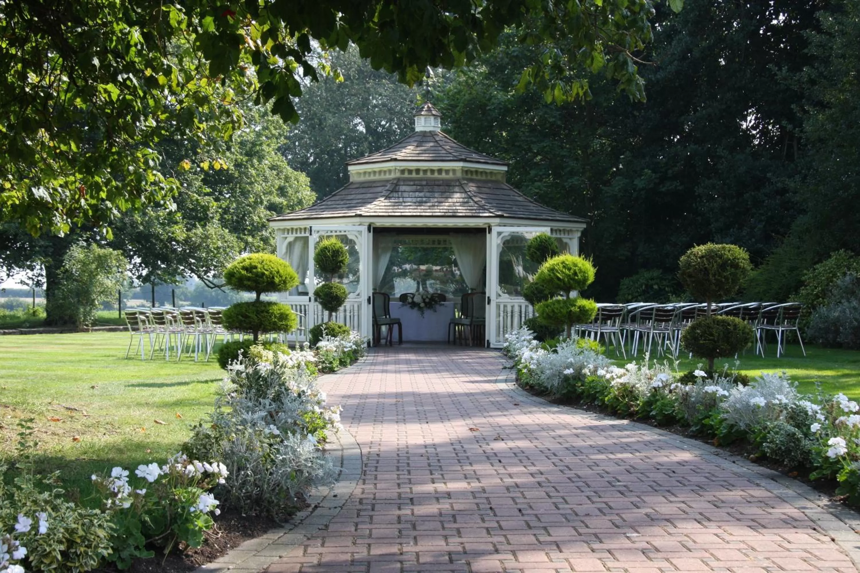 Garden in Thornton Hall Hotel & Spa
