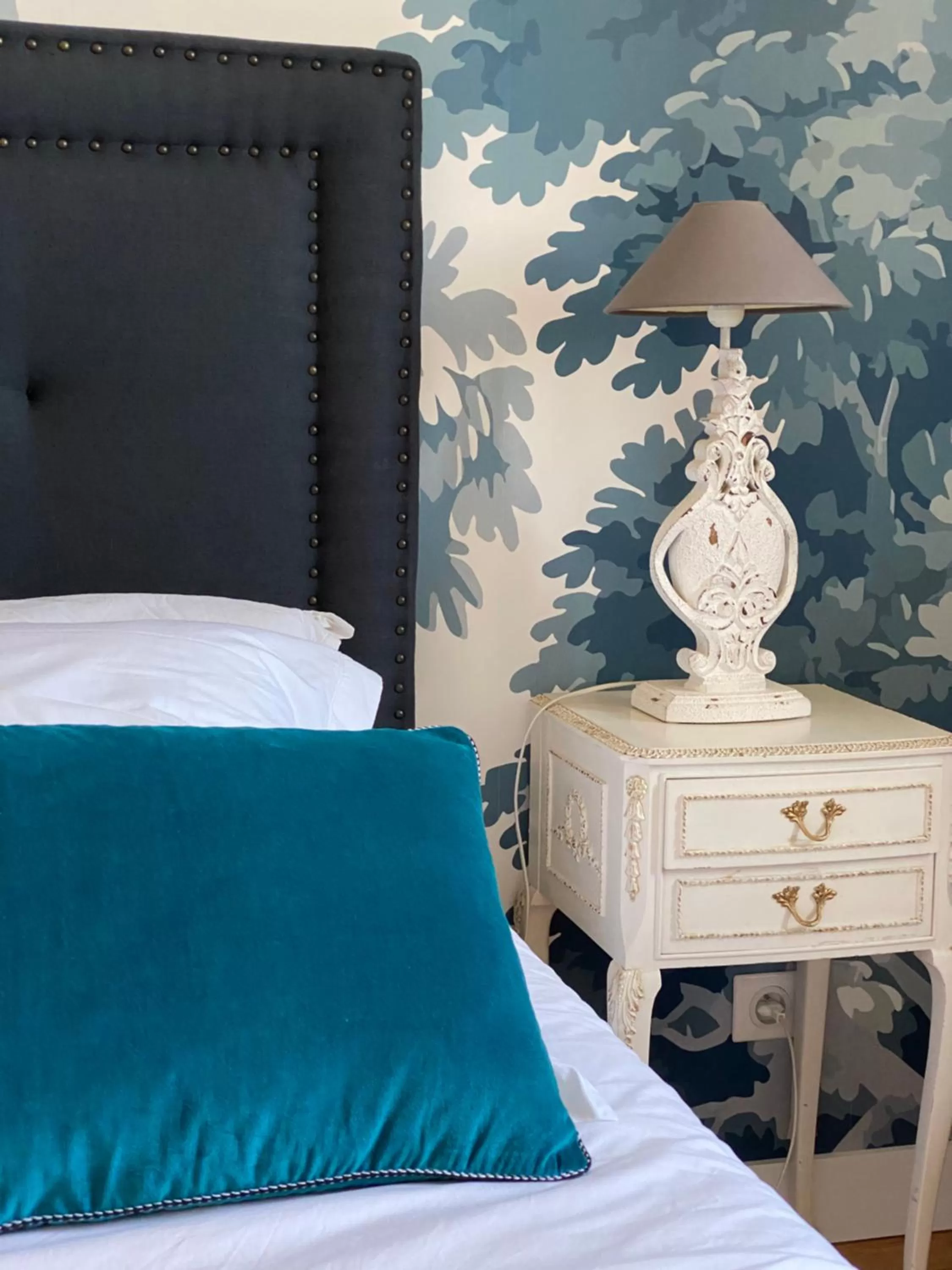 Bed in Villa Aristide