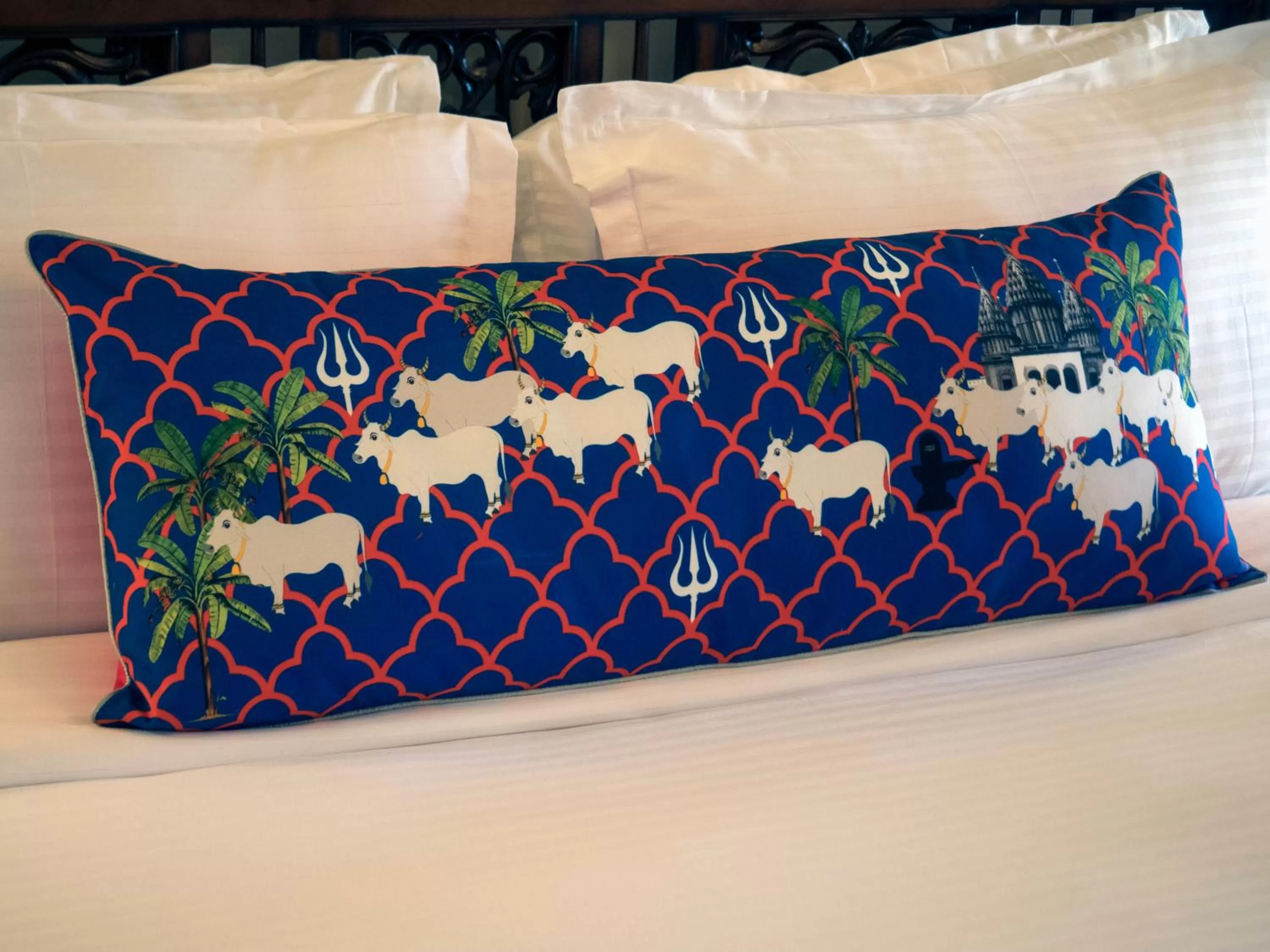 Bed in Tree of Life Resort & Spa Varanasi