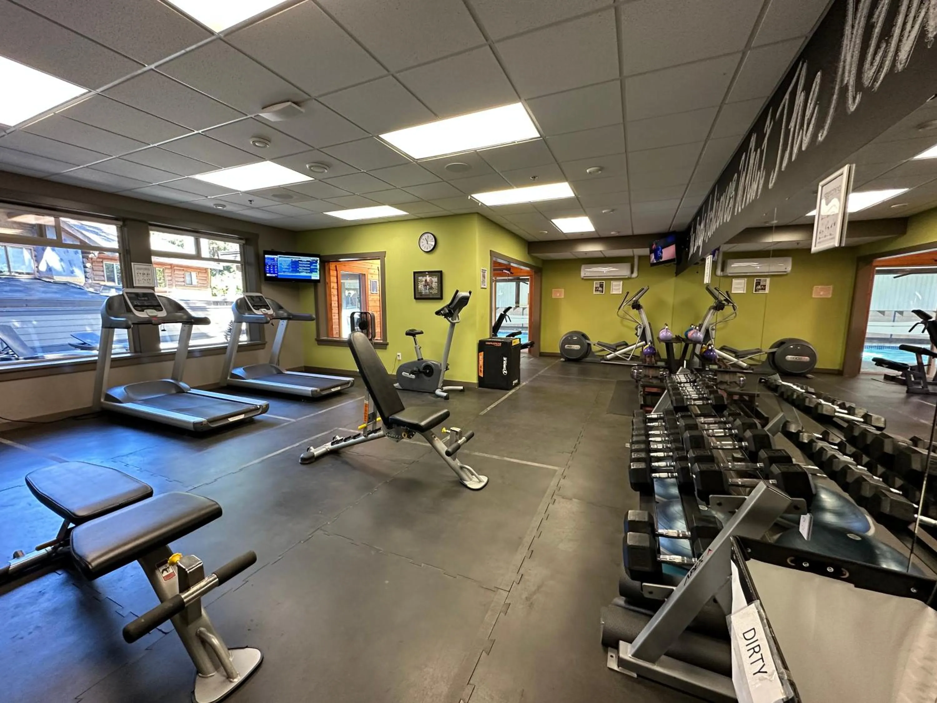 Fitness centre/facilities in Tigh-Na-Mara Seaside Spa Resort