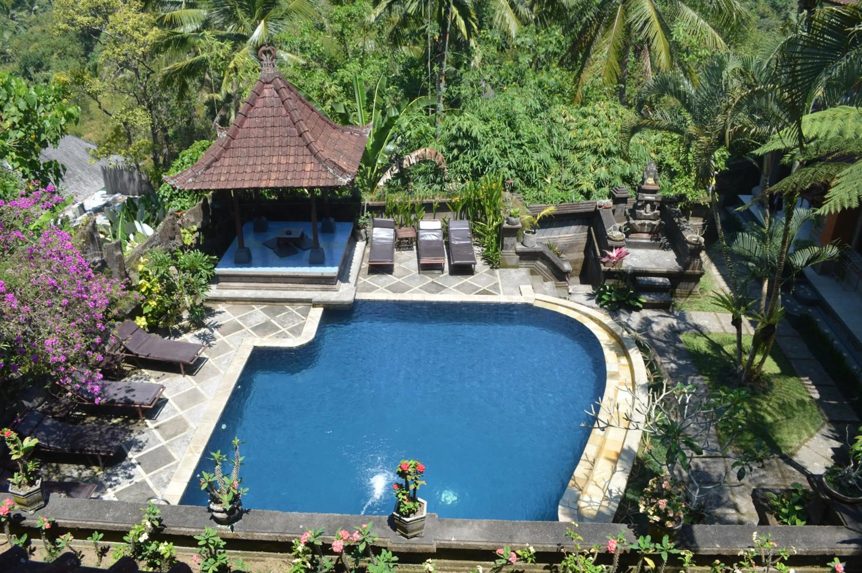 Swimming pool in Nick's Hidden Cottages by Mahaputra-CHSE Certified