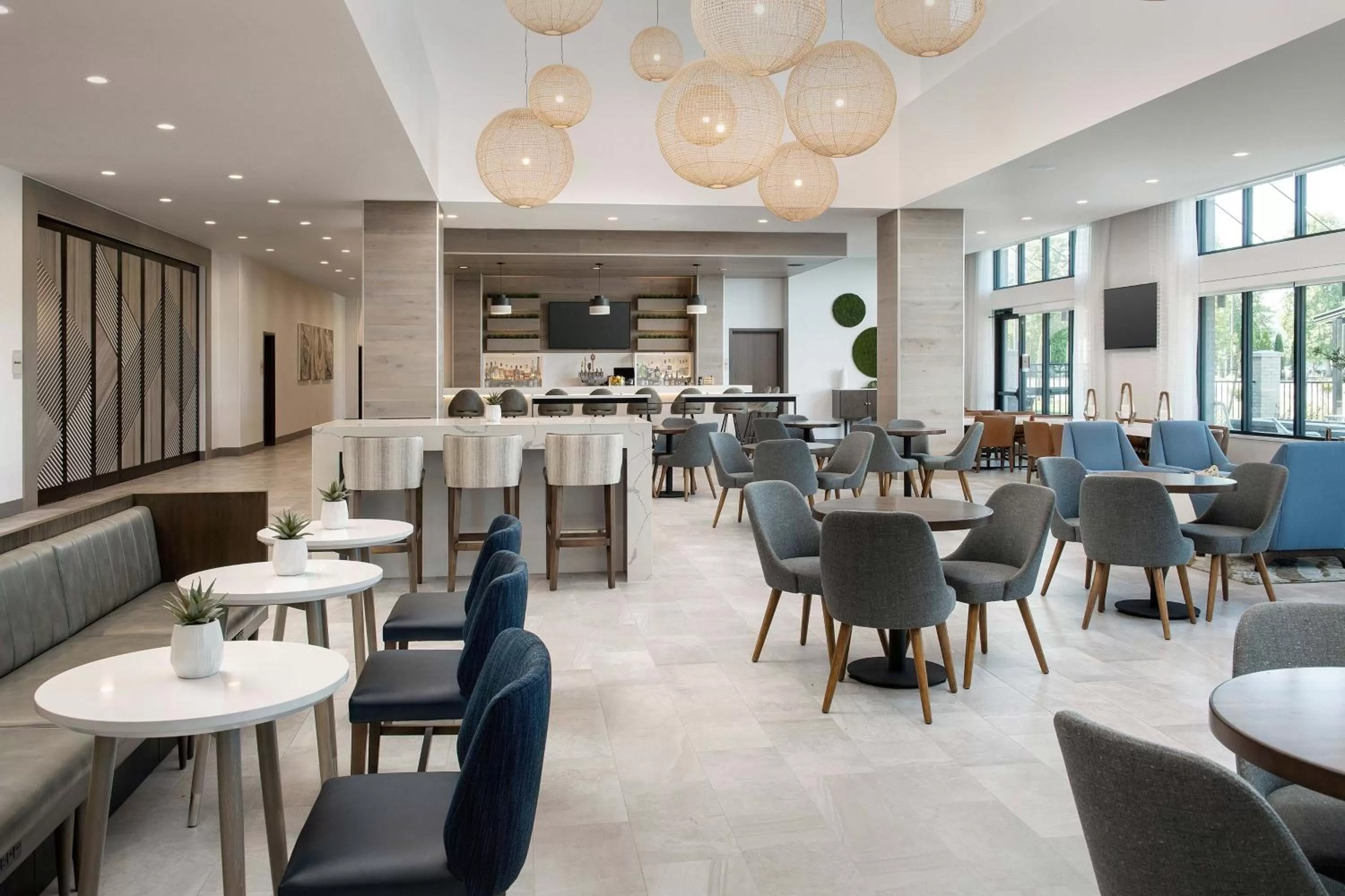 Lobby or reception in Element Seattle Sea-Tac Airport