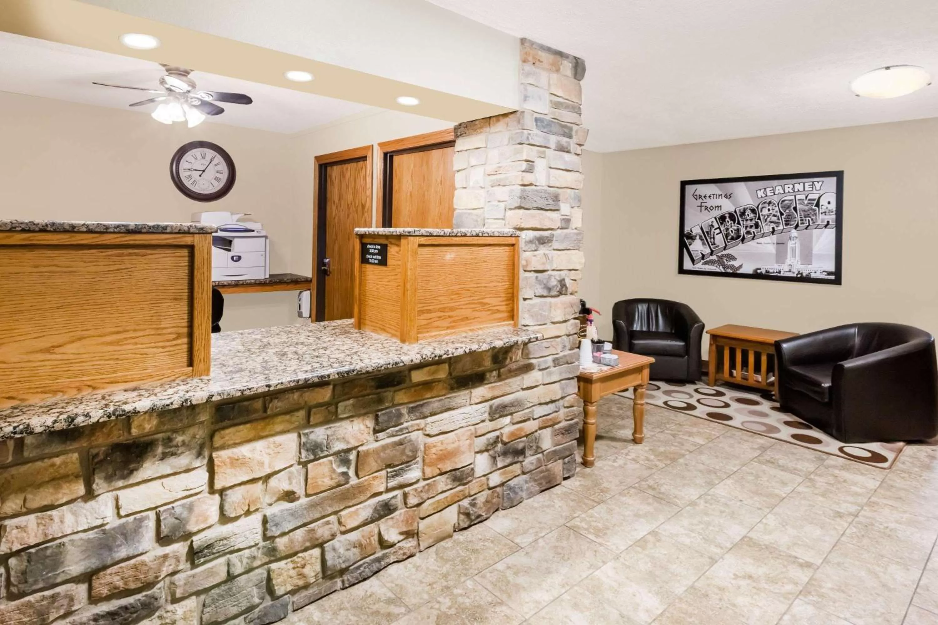 Lobby or reception in Super 8 by Wyndham Kearney