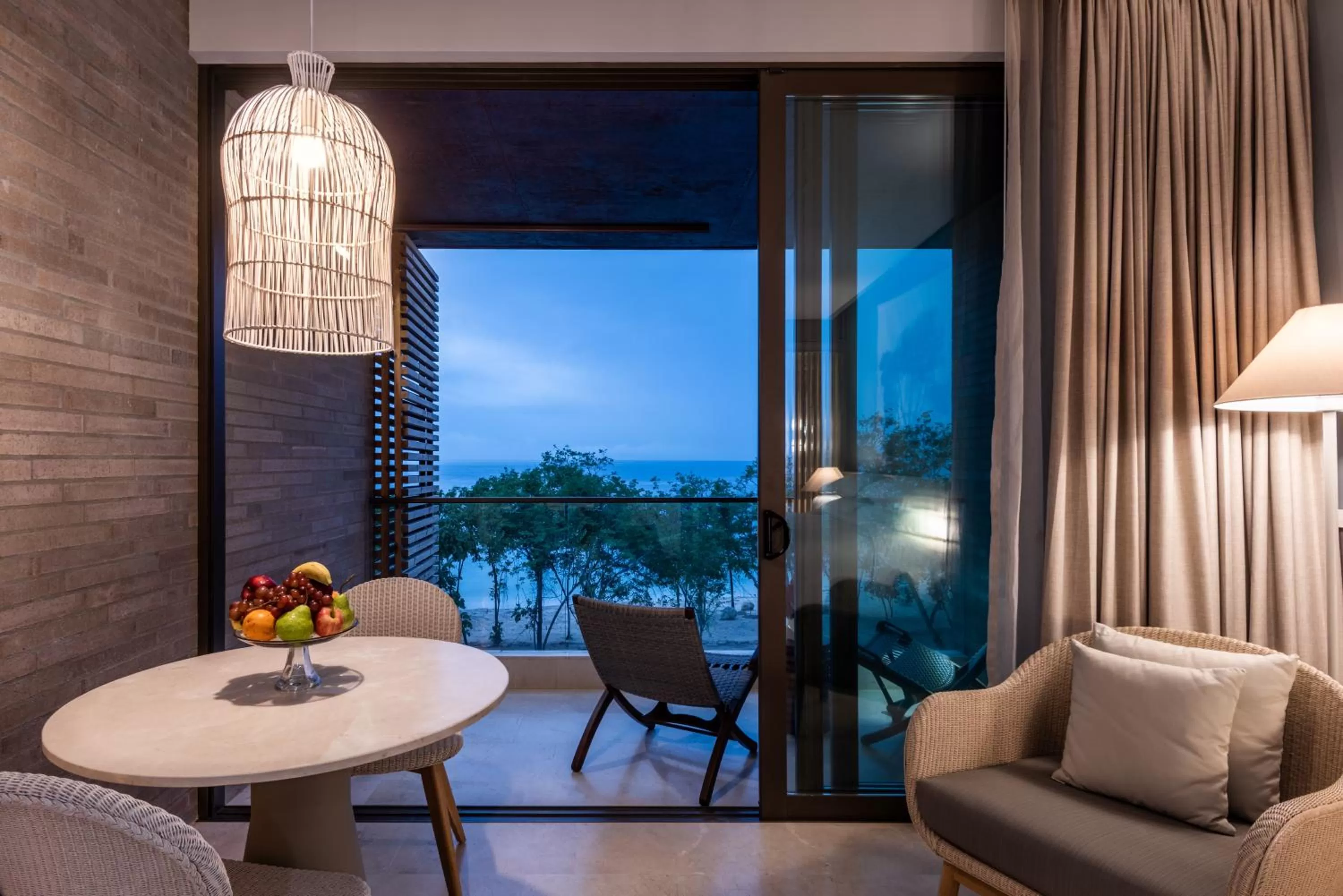 Seating area in Sofitel Barú Cartagena