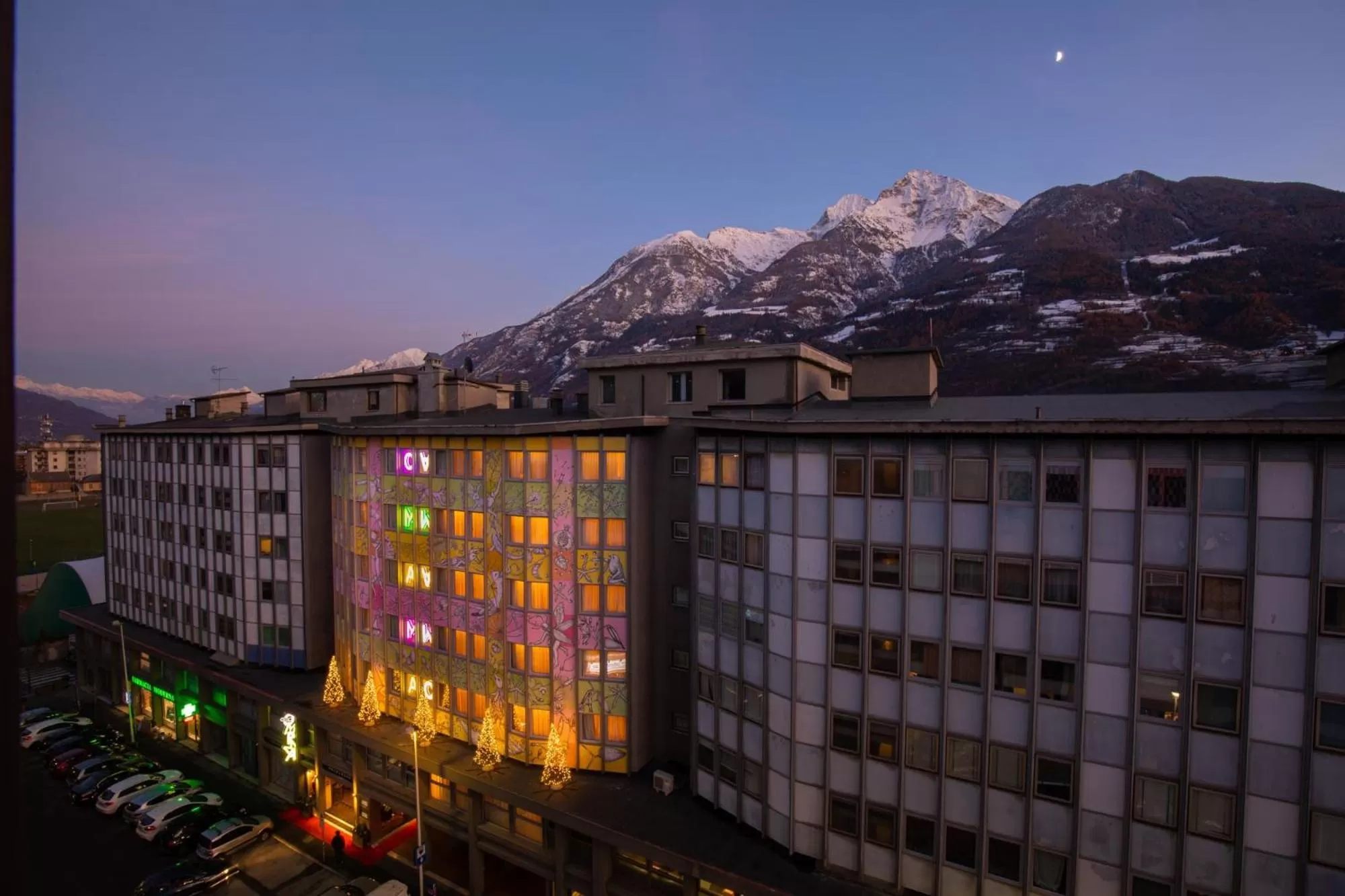 Property building in OMAMA Hotel