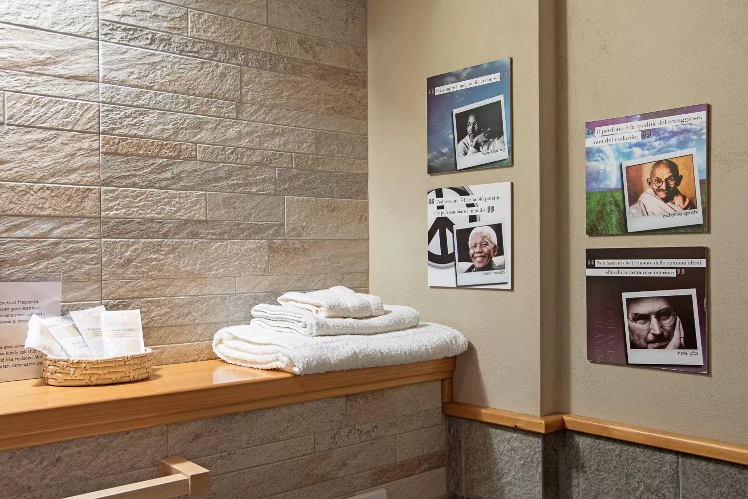 Bathroom in B&B Del Centro