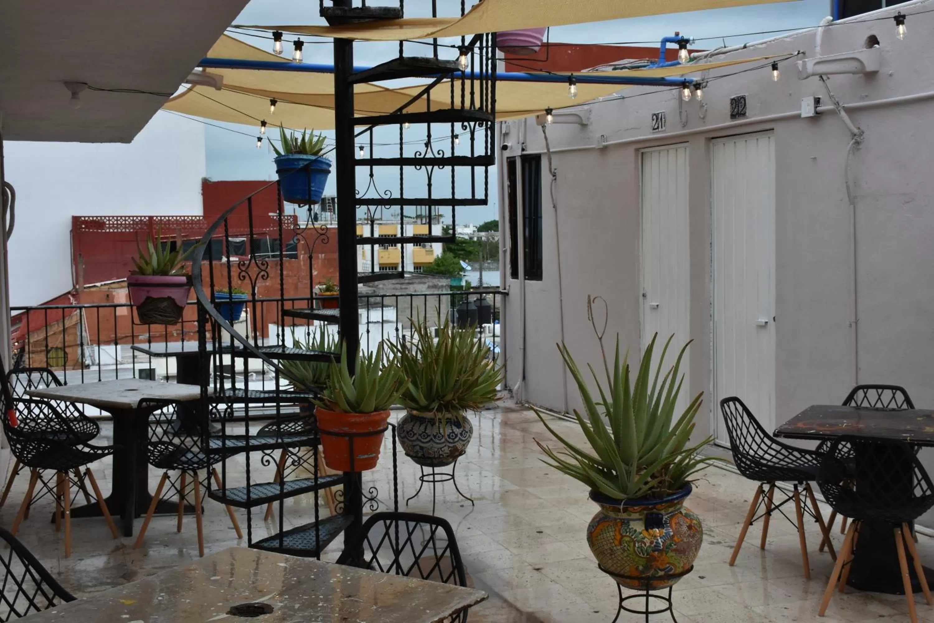 Balcony/Terrace in Hotel Colonial San Carlos