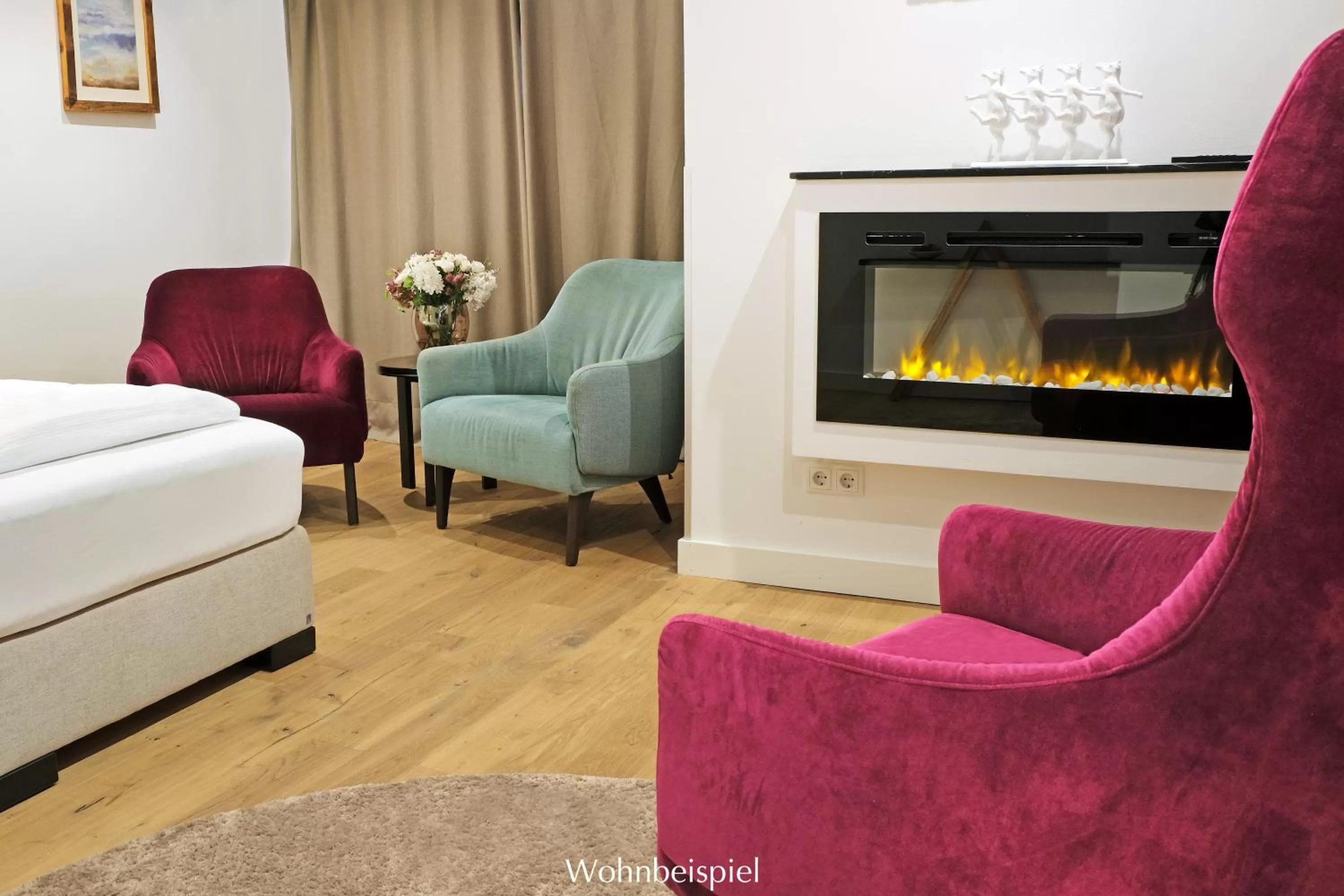 Seating area in Hotel Bayerischer Hof