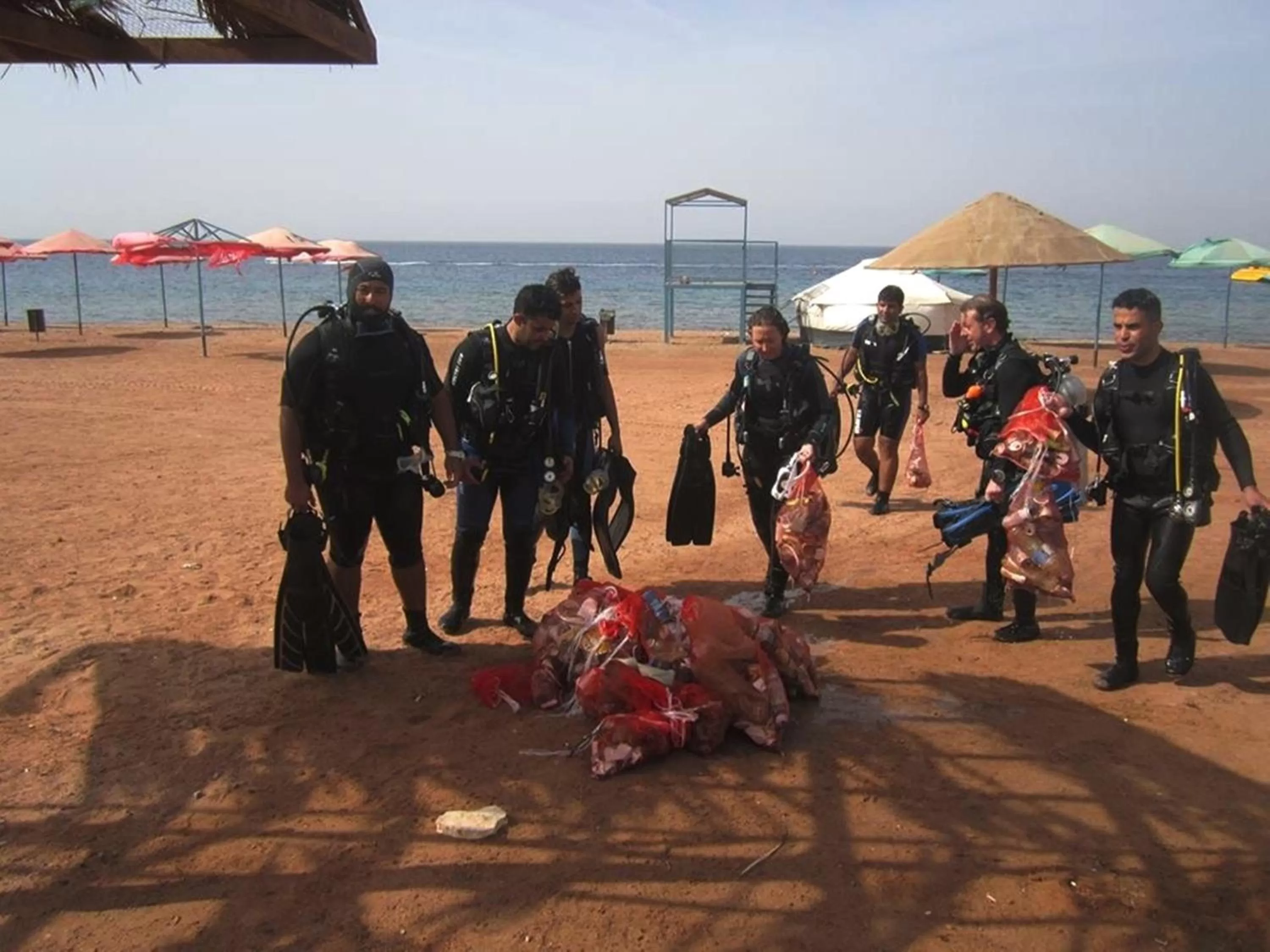 People in Arab Divers Dive Center and Bed & Breakfast