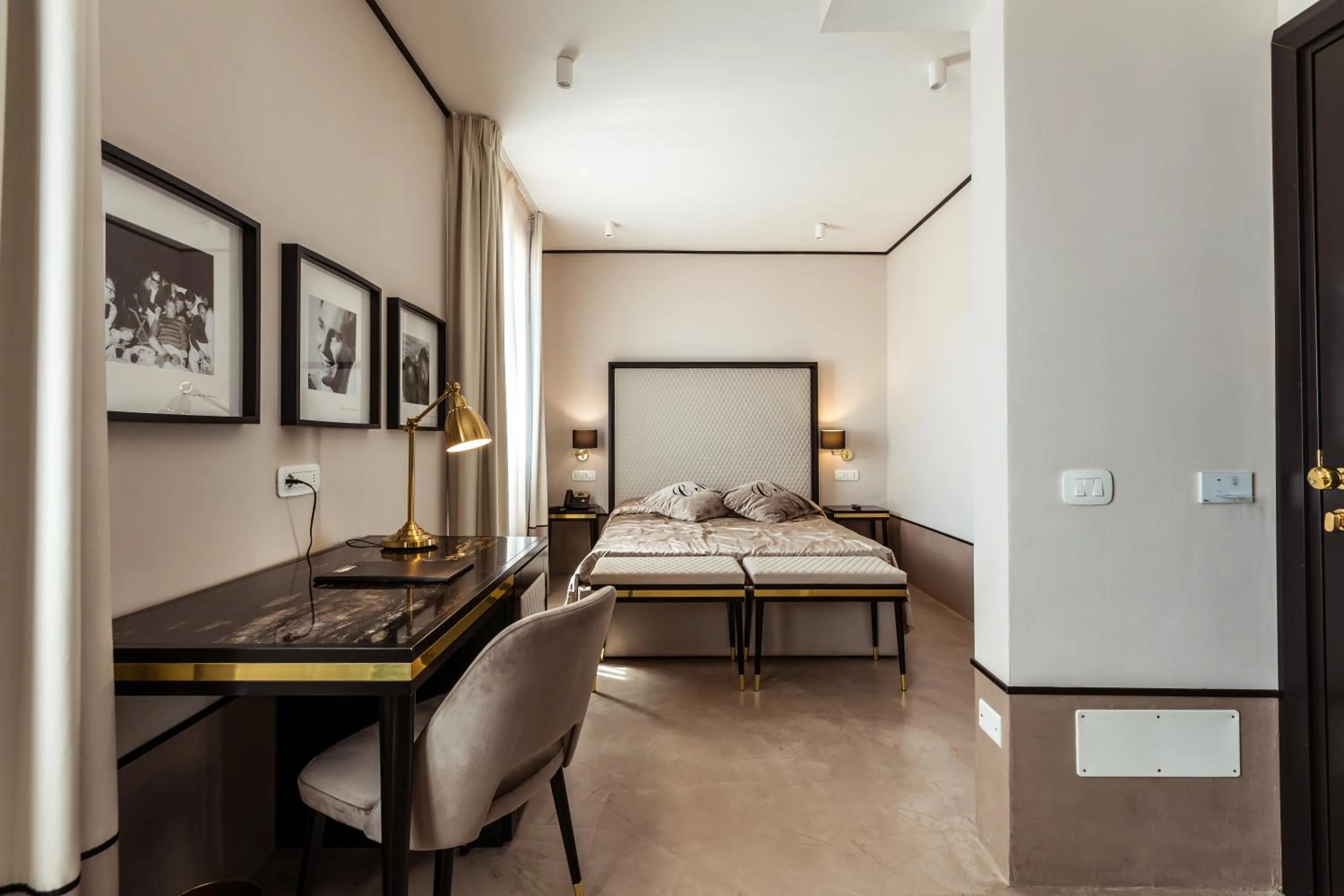 Bed in La Locanda Del Conte Mameli - Boutique Hotel & Suite SPA