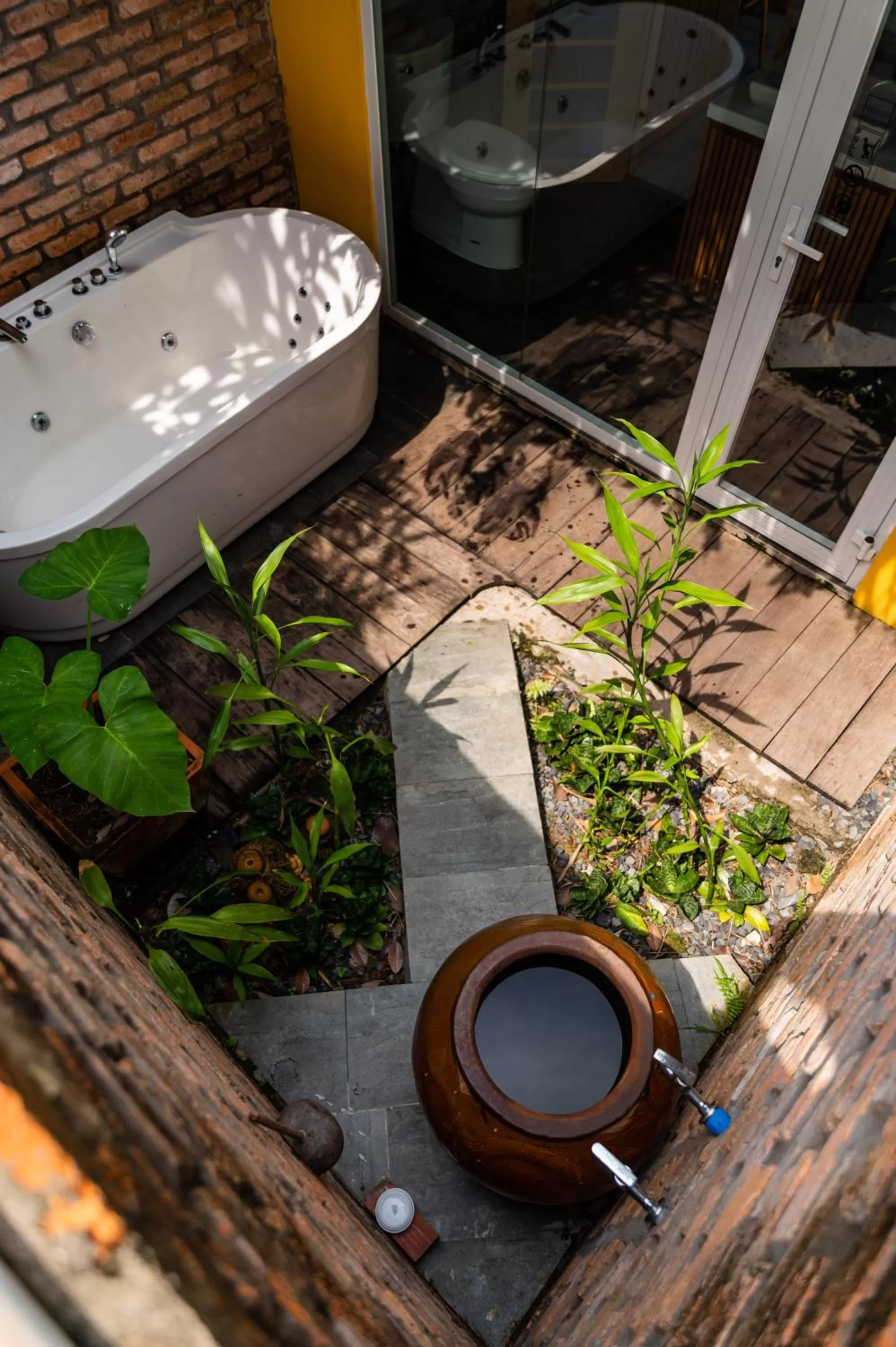 Bathroom in Binh Minh Eco Lodge