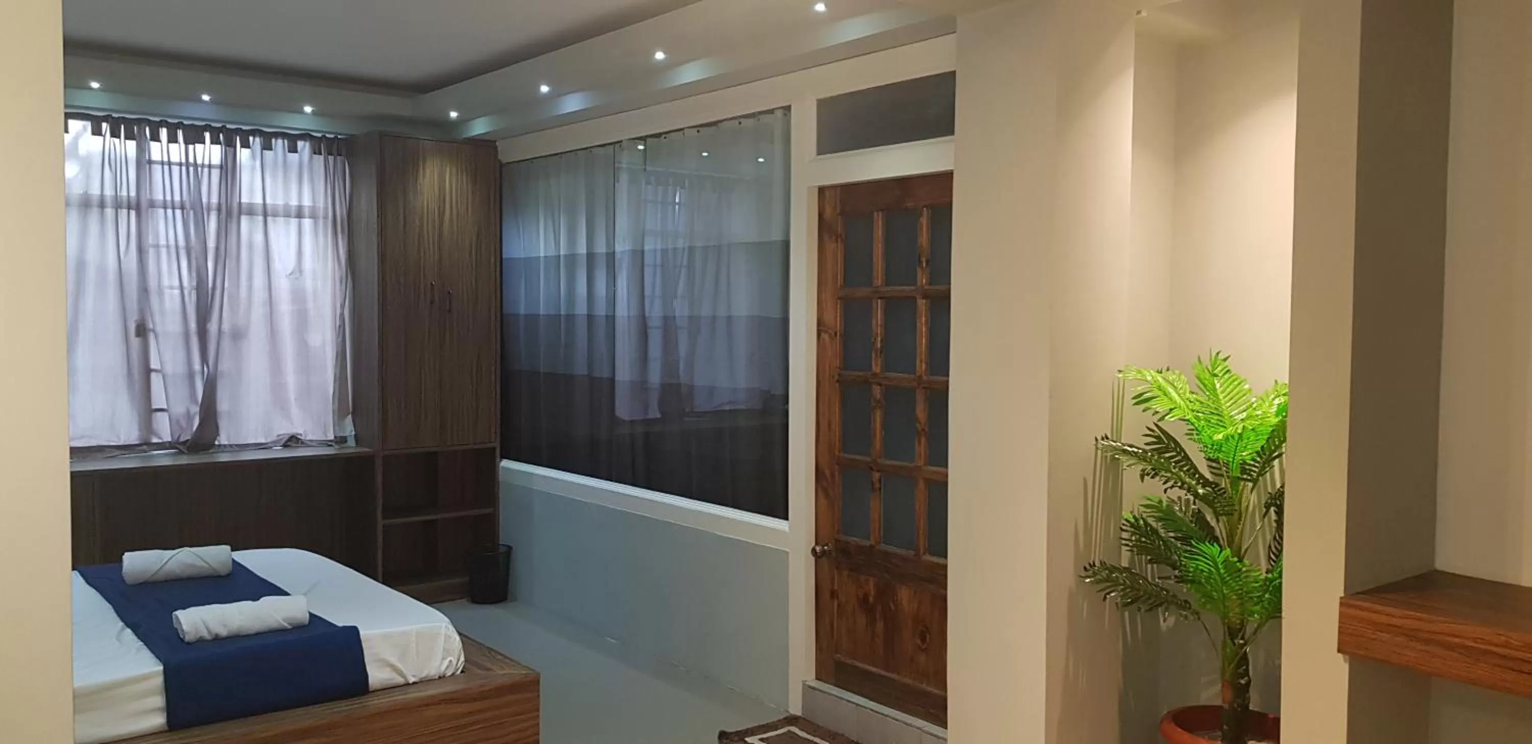 Bed in Rockski Boutique Bed & Breakfast