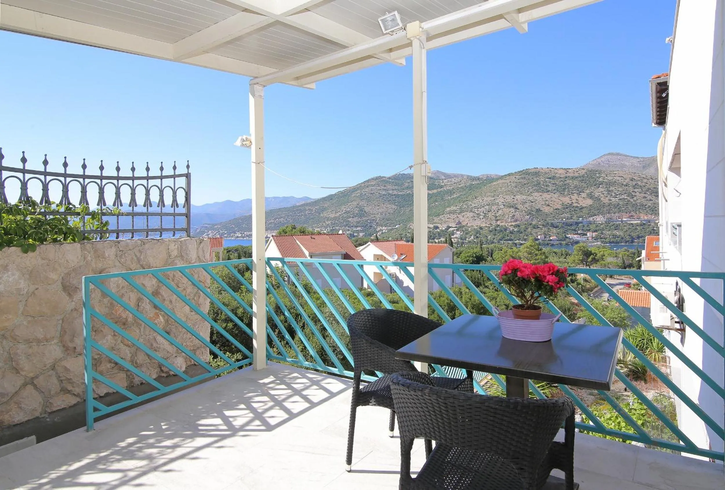 Balcony/Terrace in Villa Antea Apartments with Free Parking