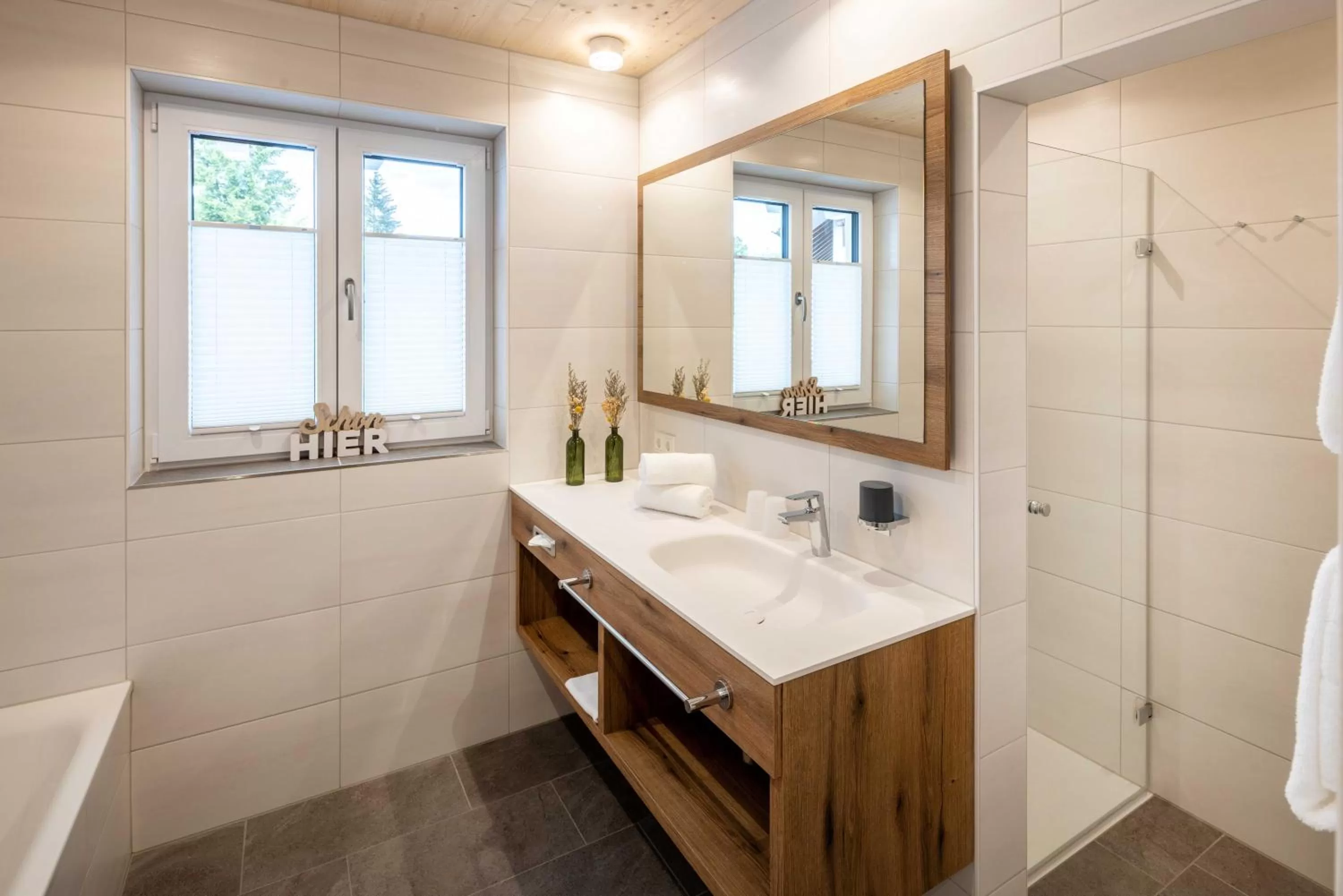 Bathroom in Hotel Sonnenhang