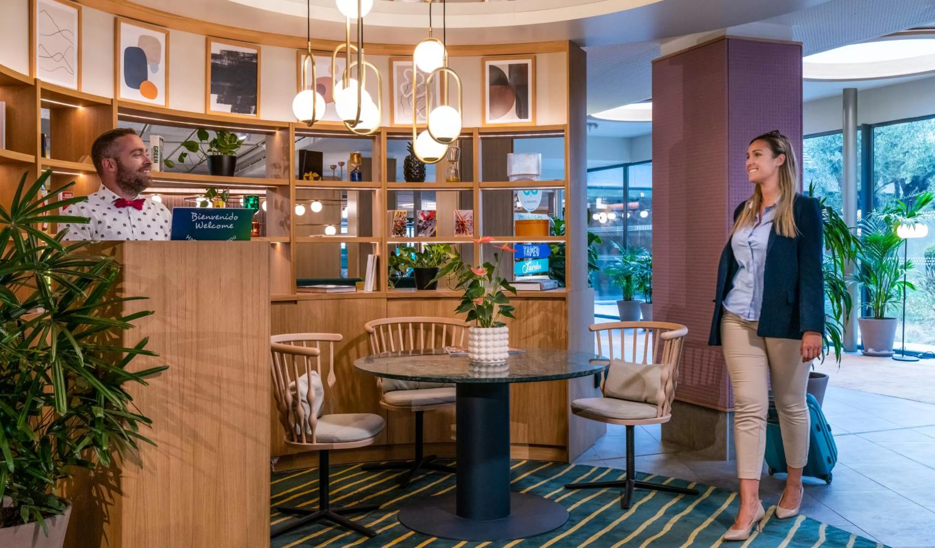Lobby or reception in Ibis Styles Madrid City Las Ventas