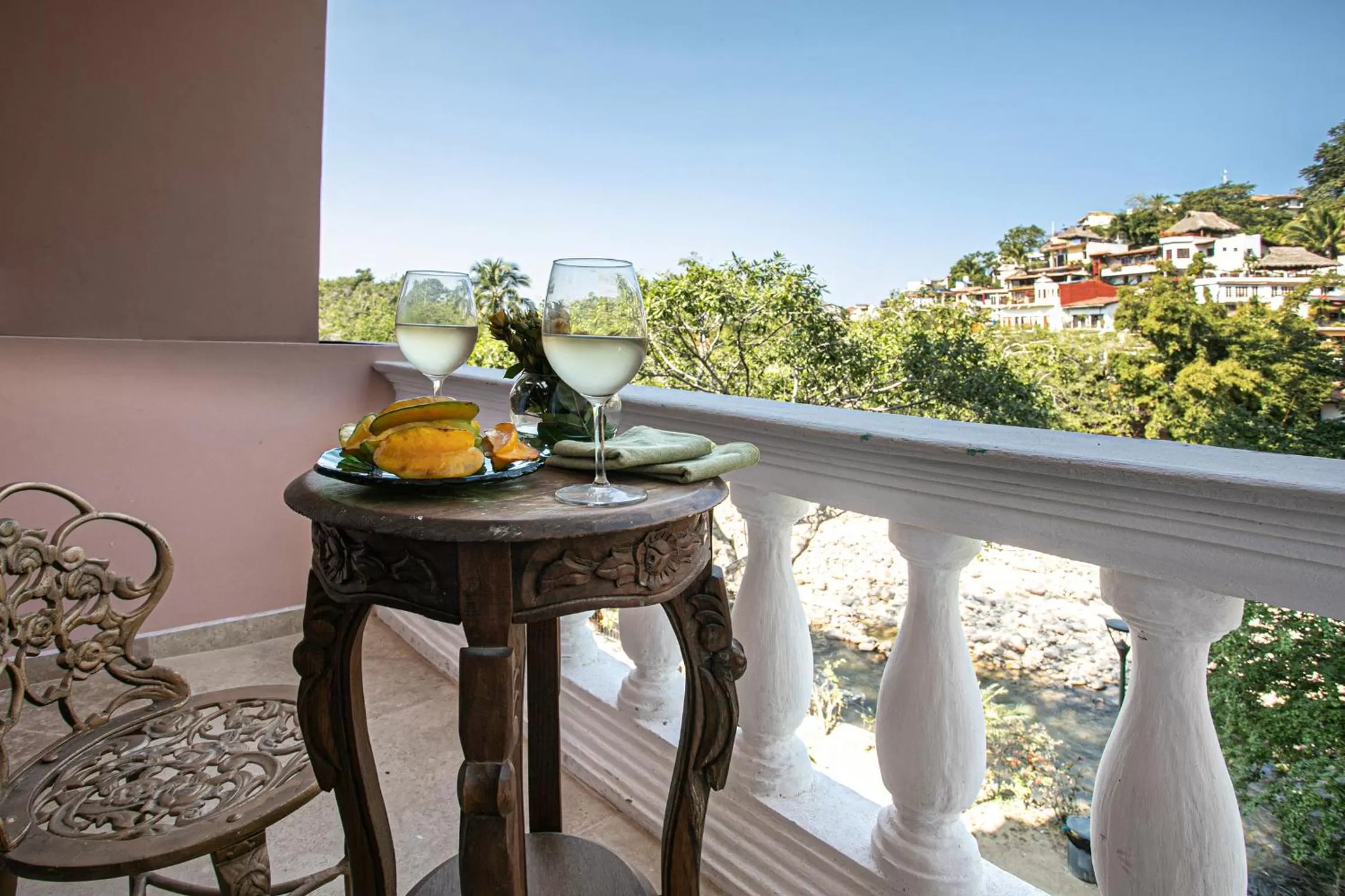 Balcony/Terrace in Hotel Boutique Rivera Del Rio