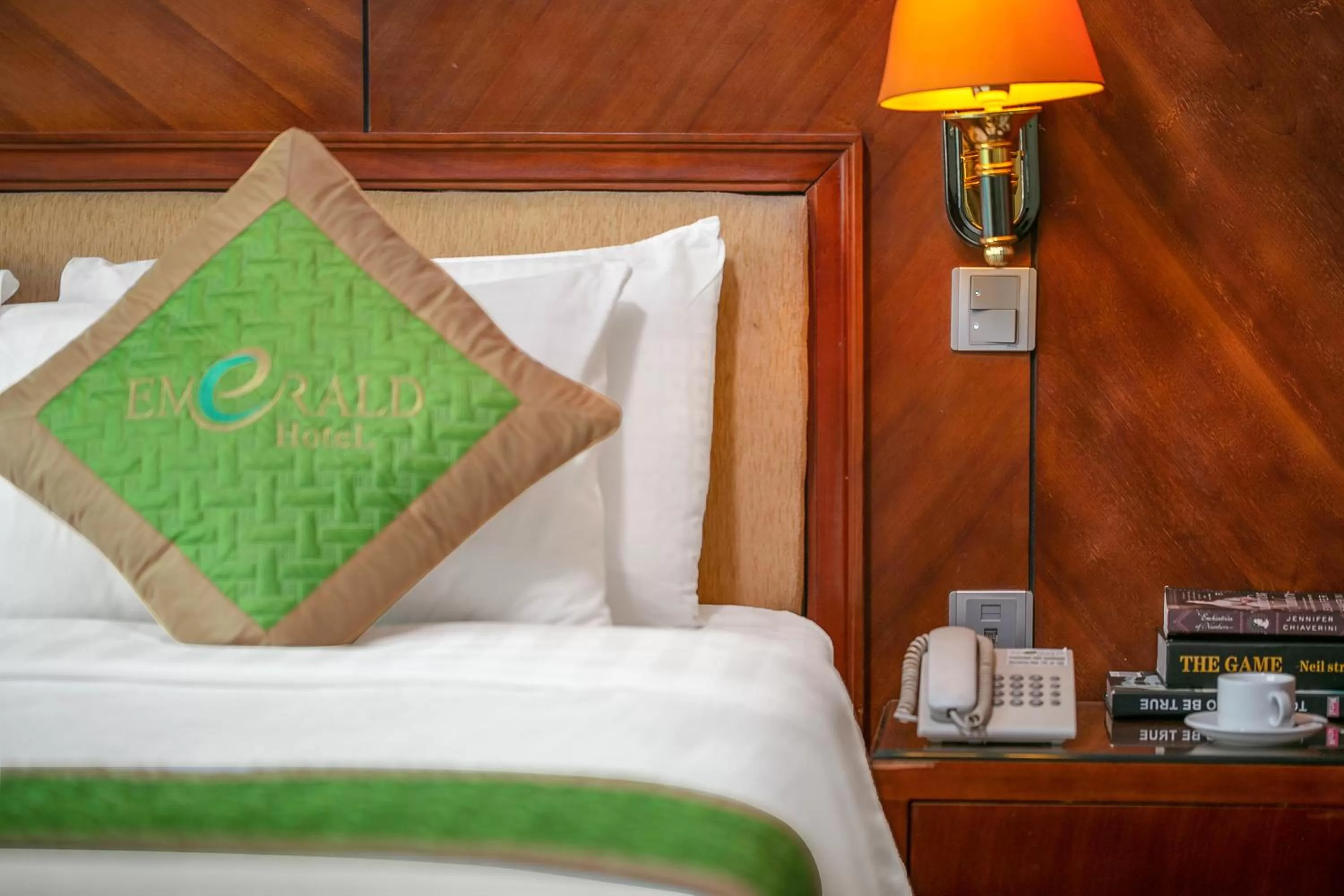 Bed in Emerald Boutique Hotel
