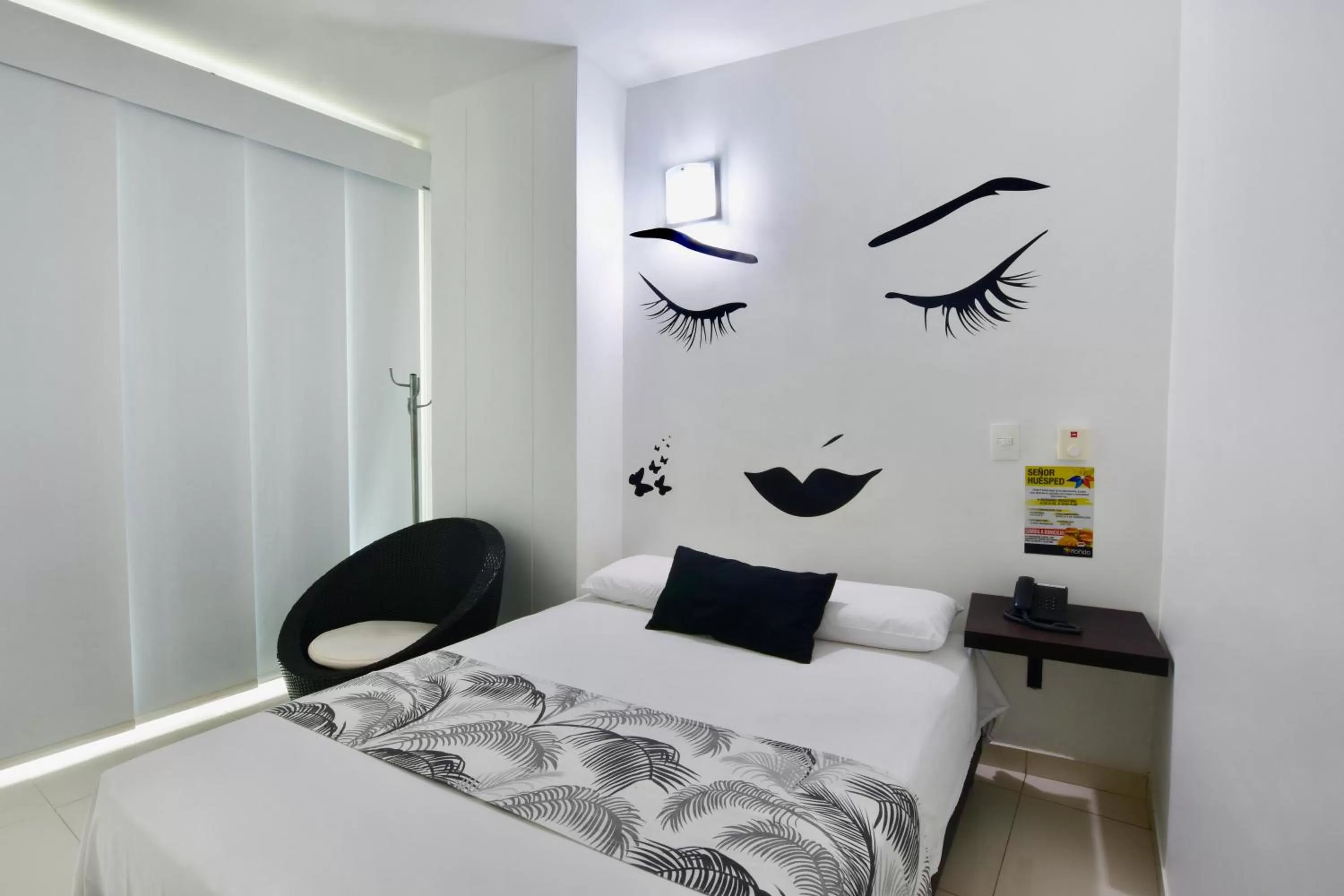 Bed in Hotel Florida Sincelejo