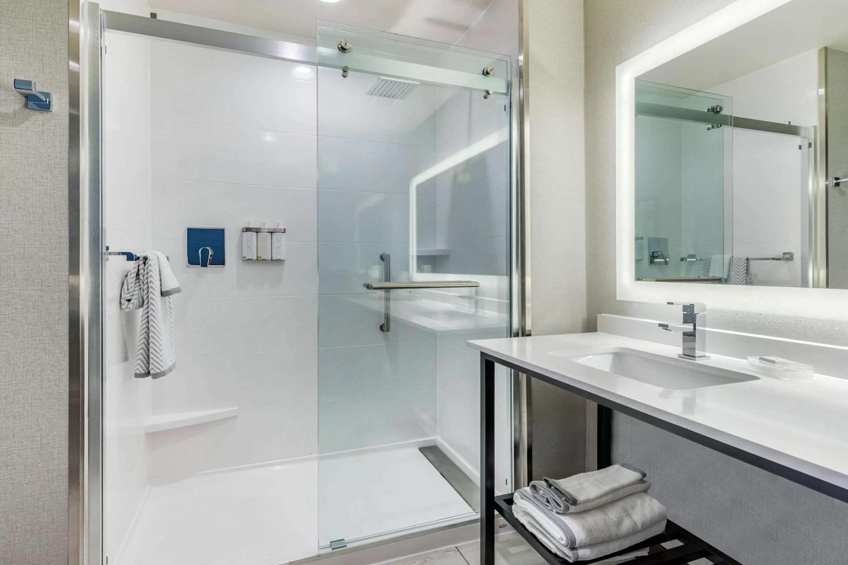 Bathroom in Cambria Hotel Davenport Quad Cities