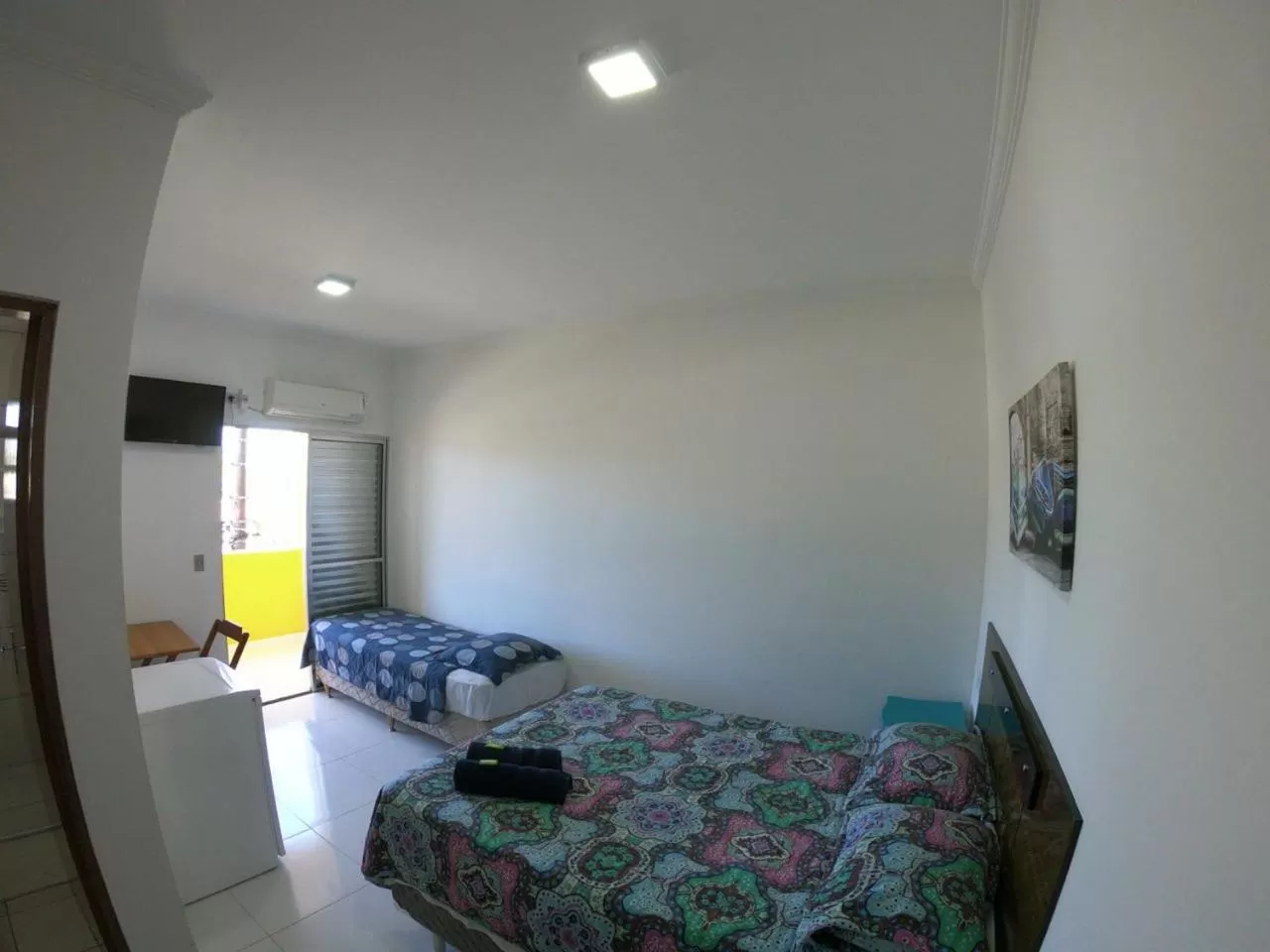 Bed in Pousada Costa da Riviera PISCINA CLIMATIZADA