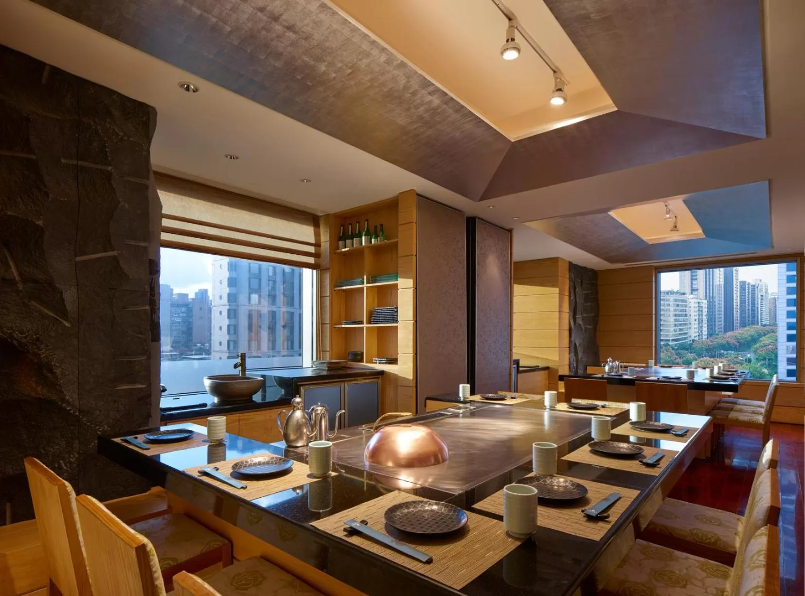 Lunch in Shangri-La Far Eastern, Taipei