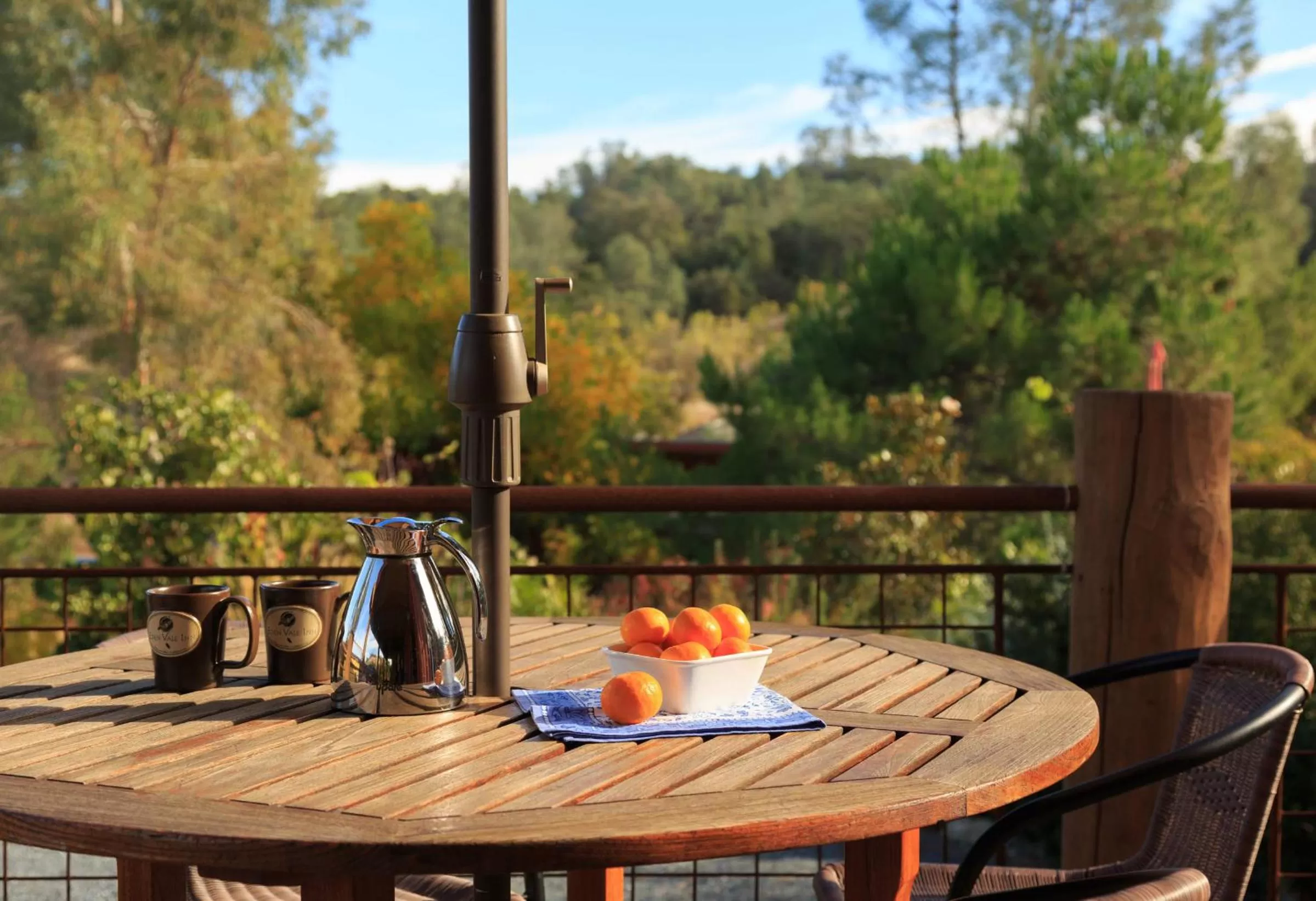 Patio in Eden Vale Inn