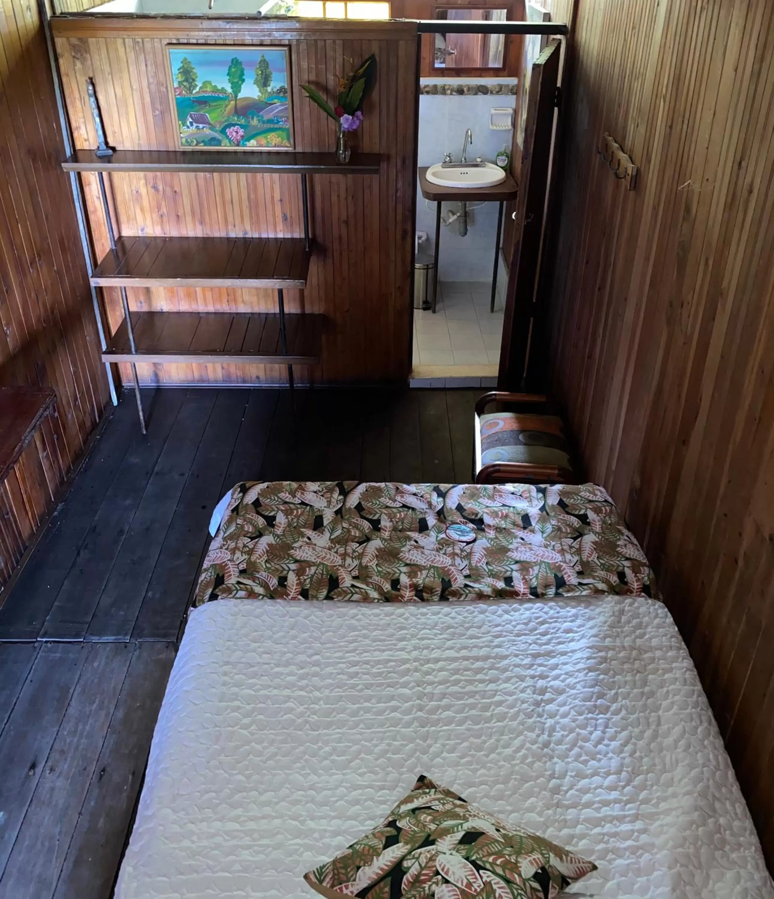 Bed in Posada Turística Rocas De Cabo Marzo