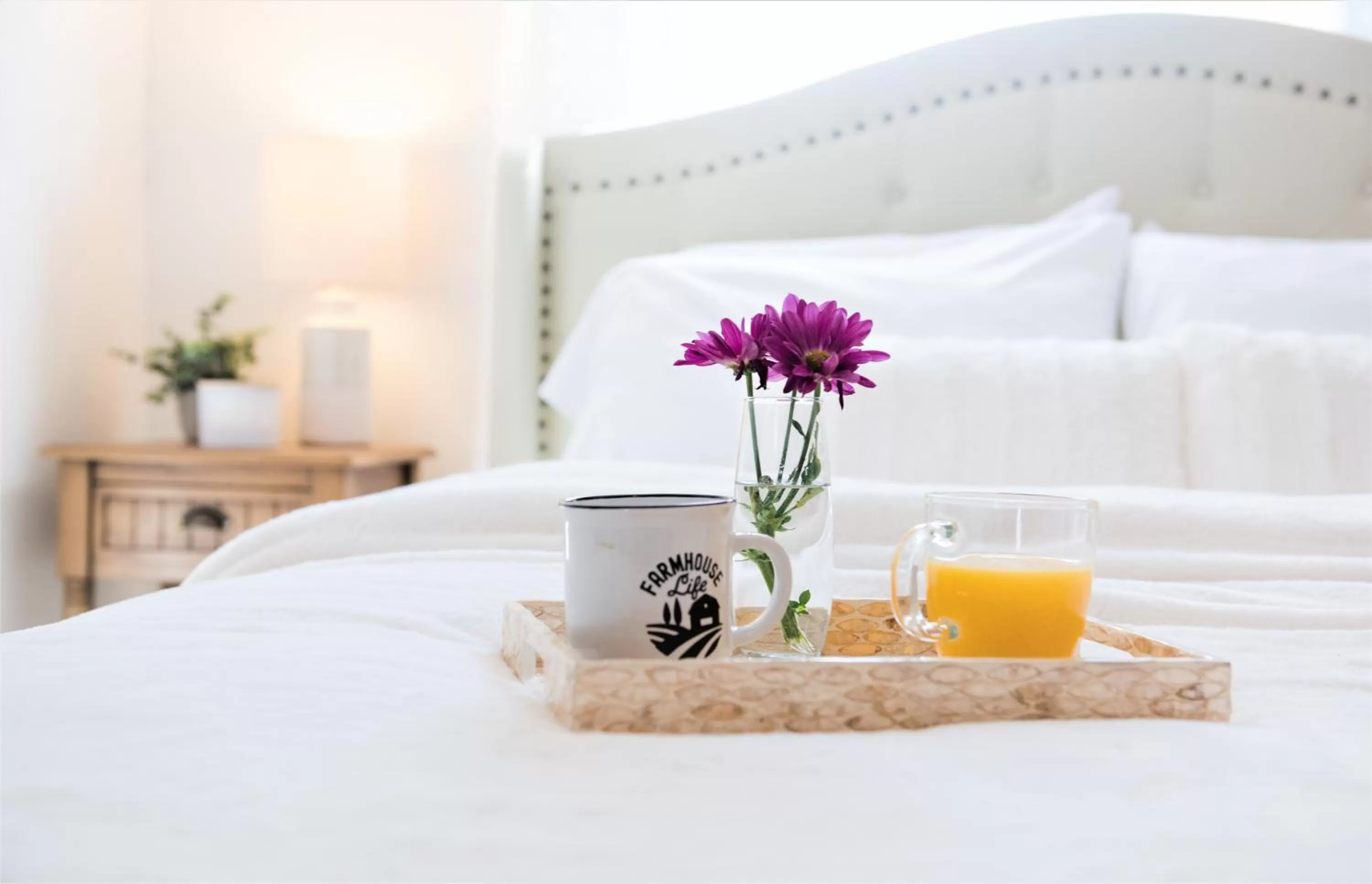 Bed in Inn on Golden Pond