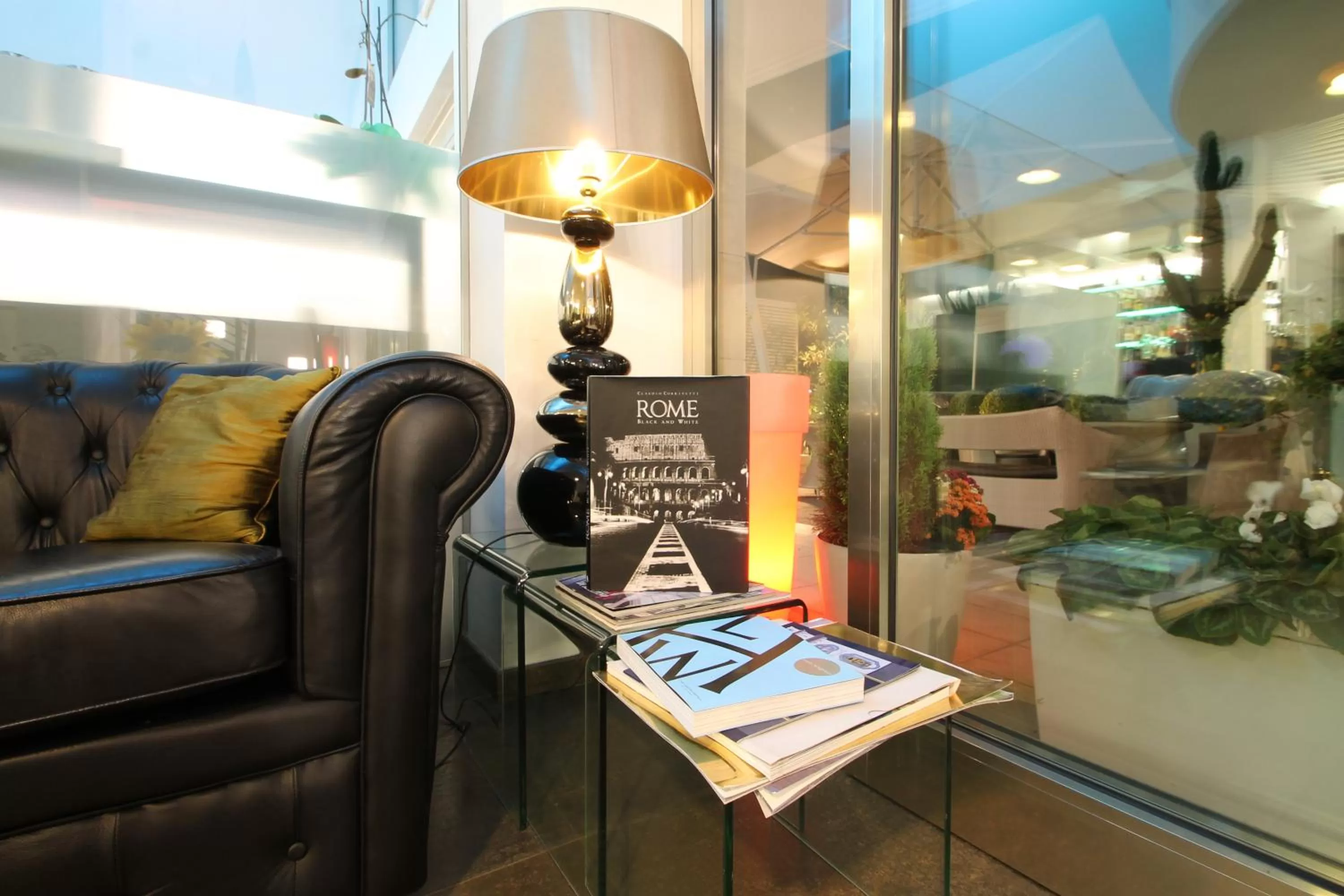 Lobby or reception in JC Hotel