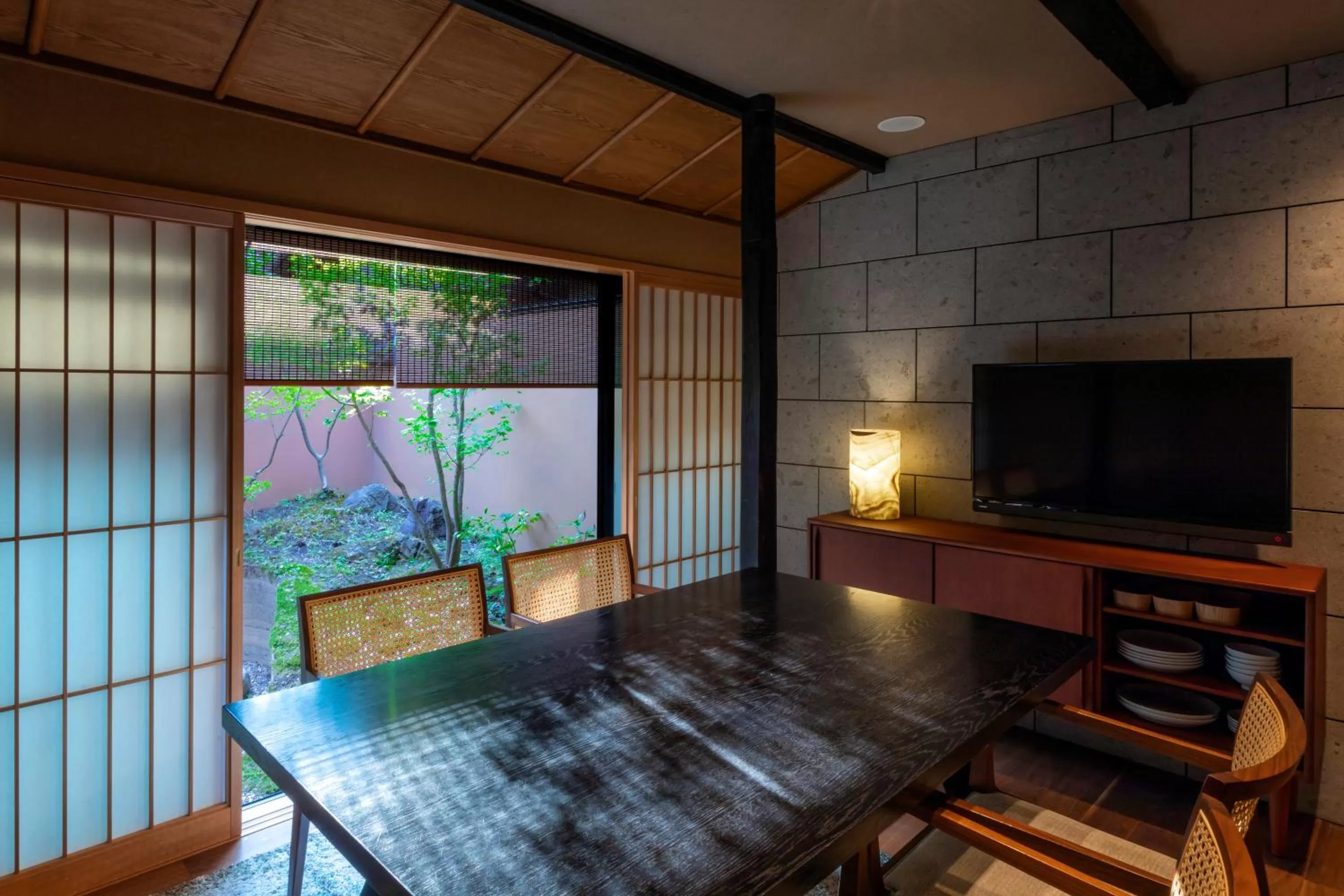 Photo of the whole room in Rinn Machiya Kuon