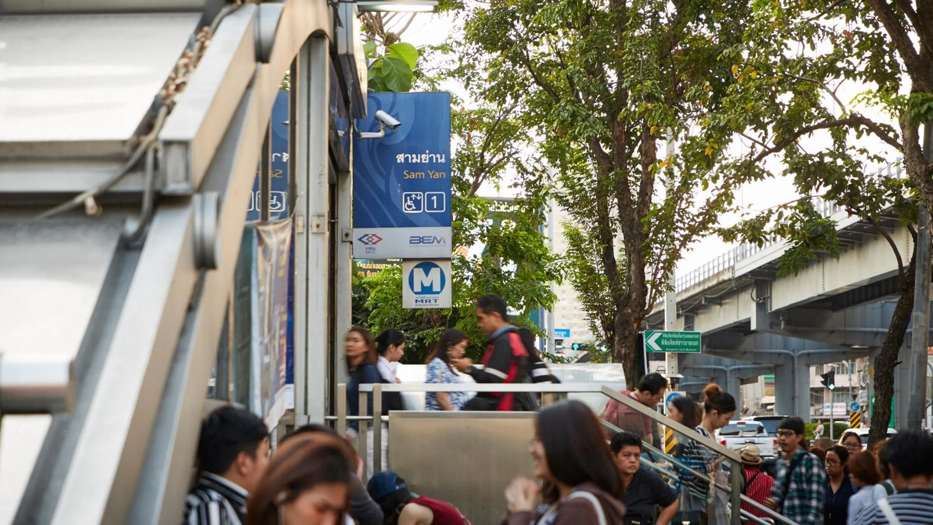 Nearby landmark in 56 Surawong Hotel Bangkok