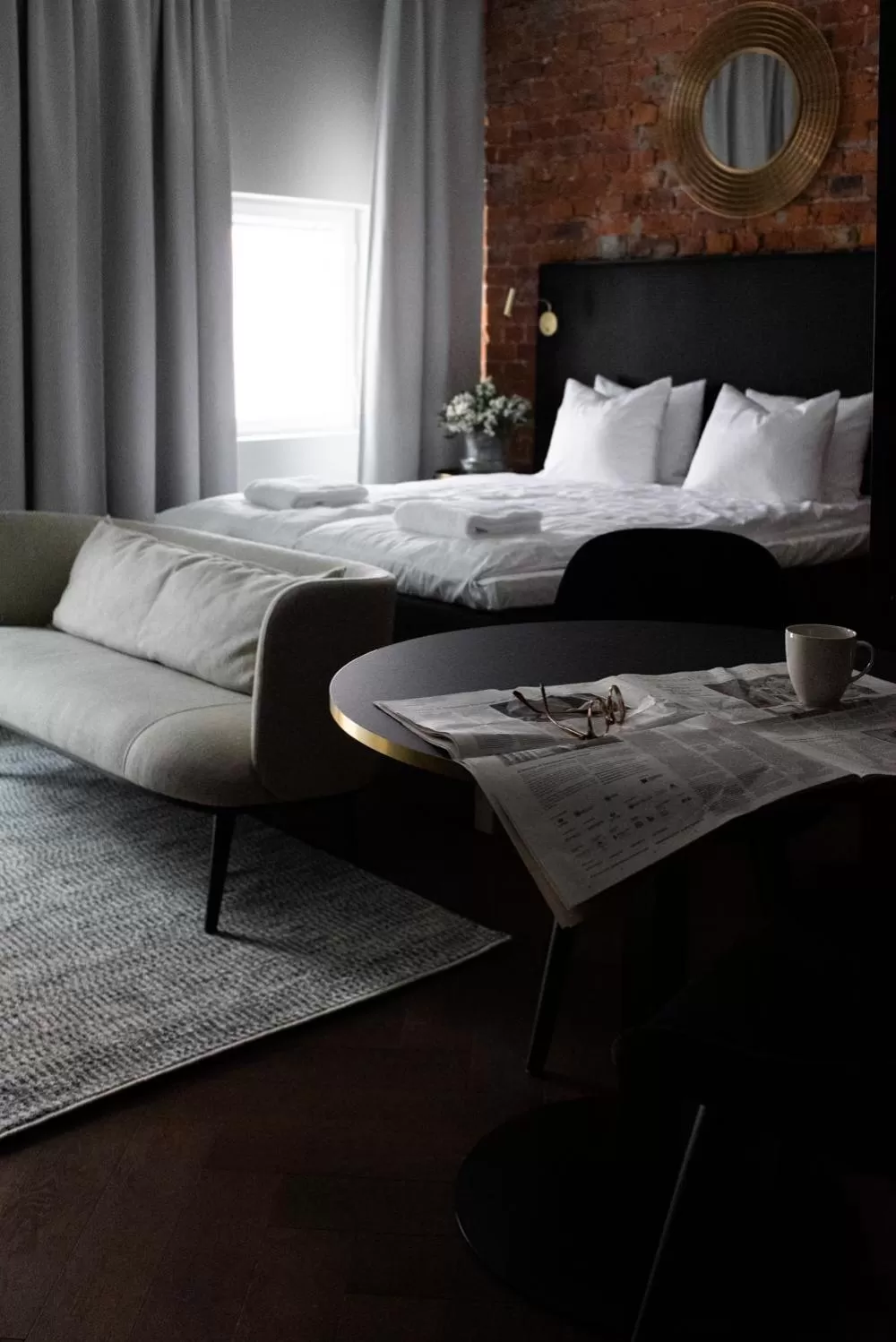 Bed in Bob W Helsinki Katajanokka