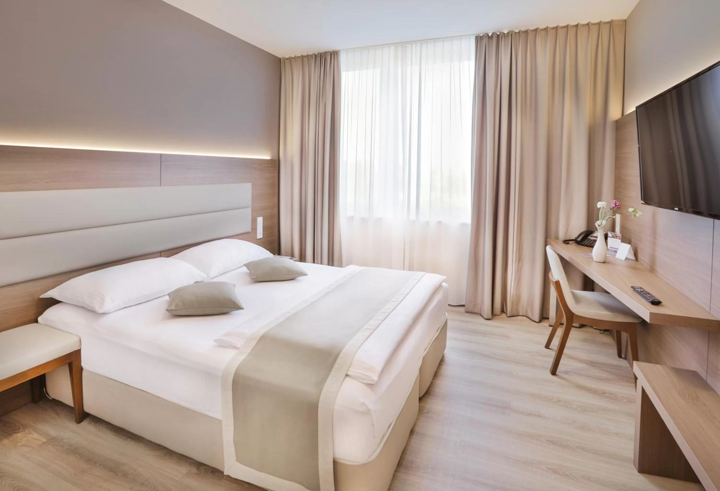 Bed in Ocak Aparthotel