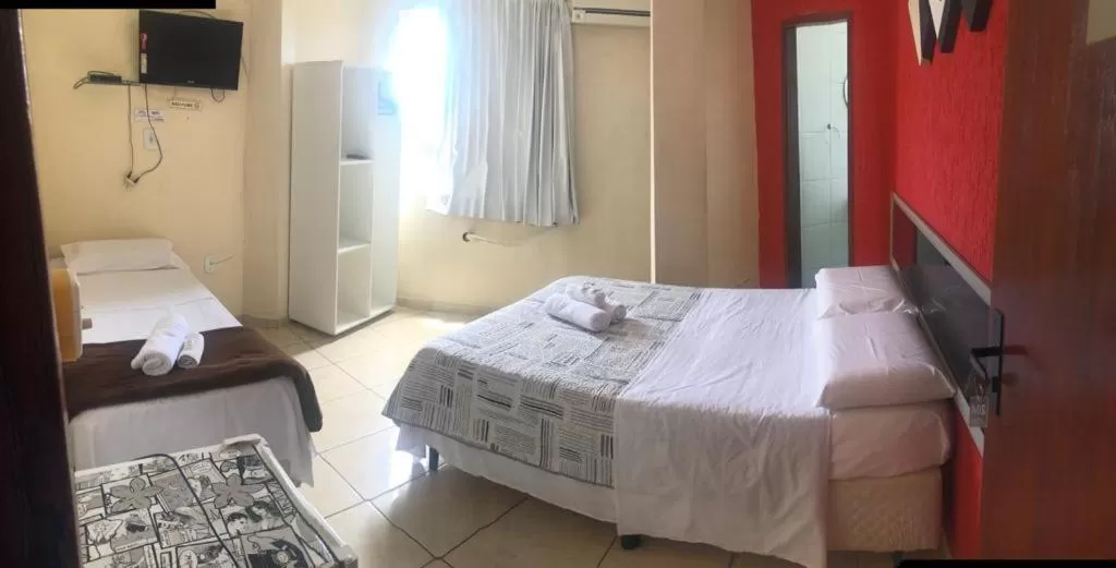 Bed in Pousada Córdoba Cabo Frio