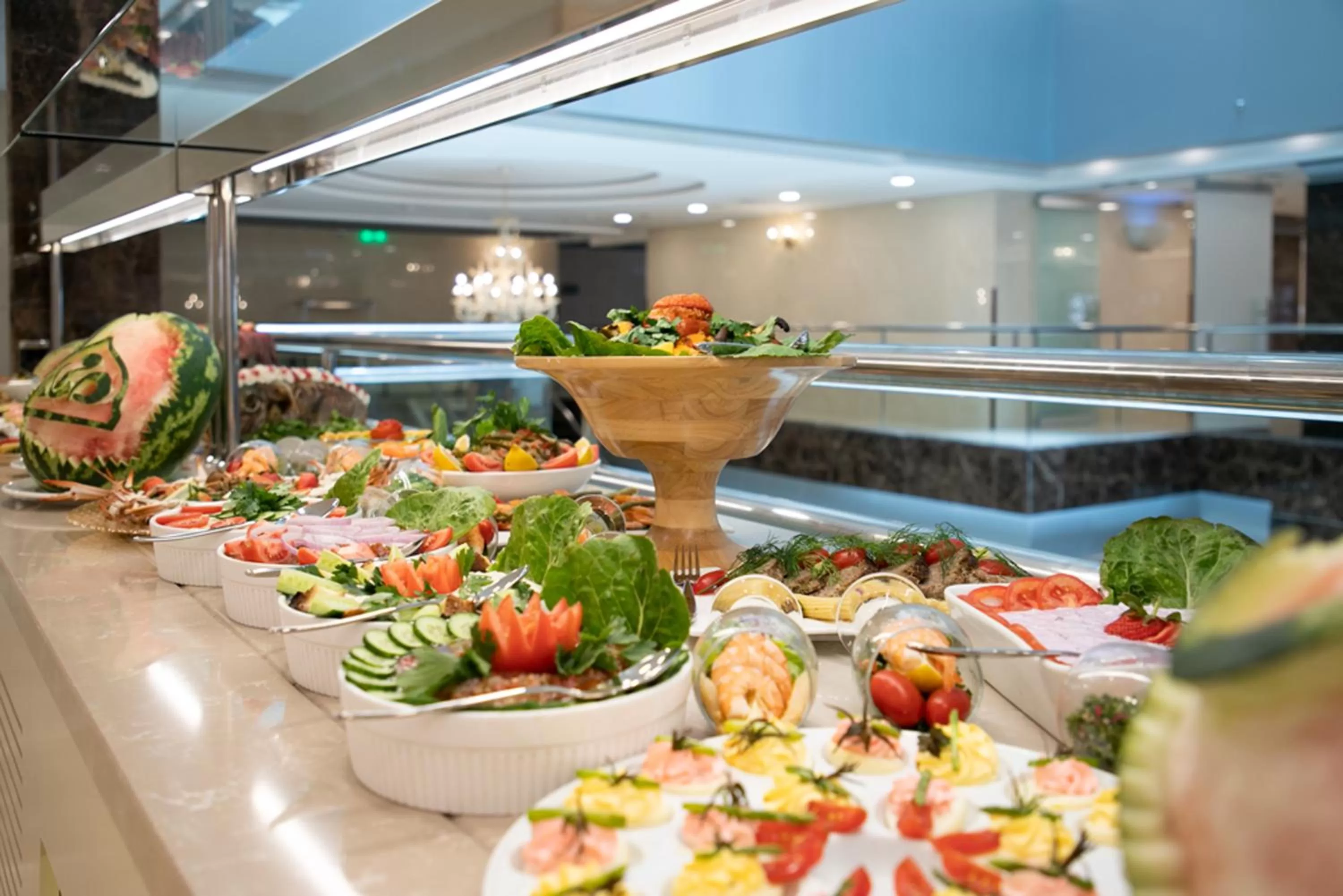 Food and drinks in Le Bosphorus Hotel - Waqf Safi