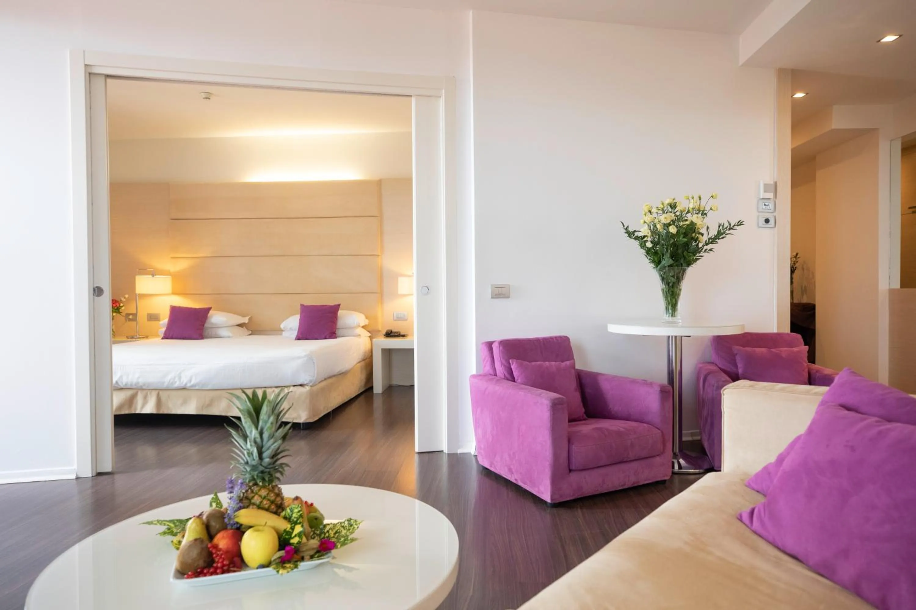 Photo of the whole room, Bed in Laguna Palace Hotel Grado