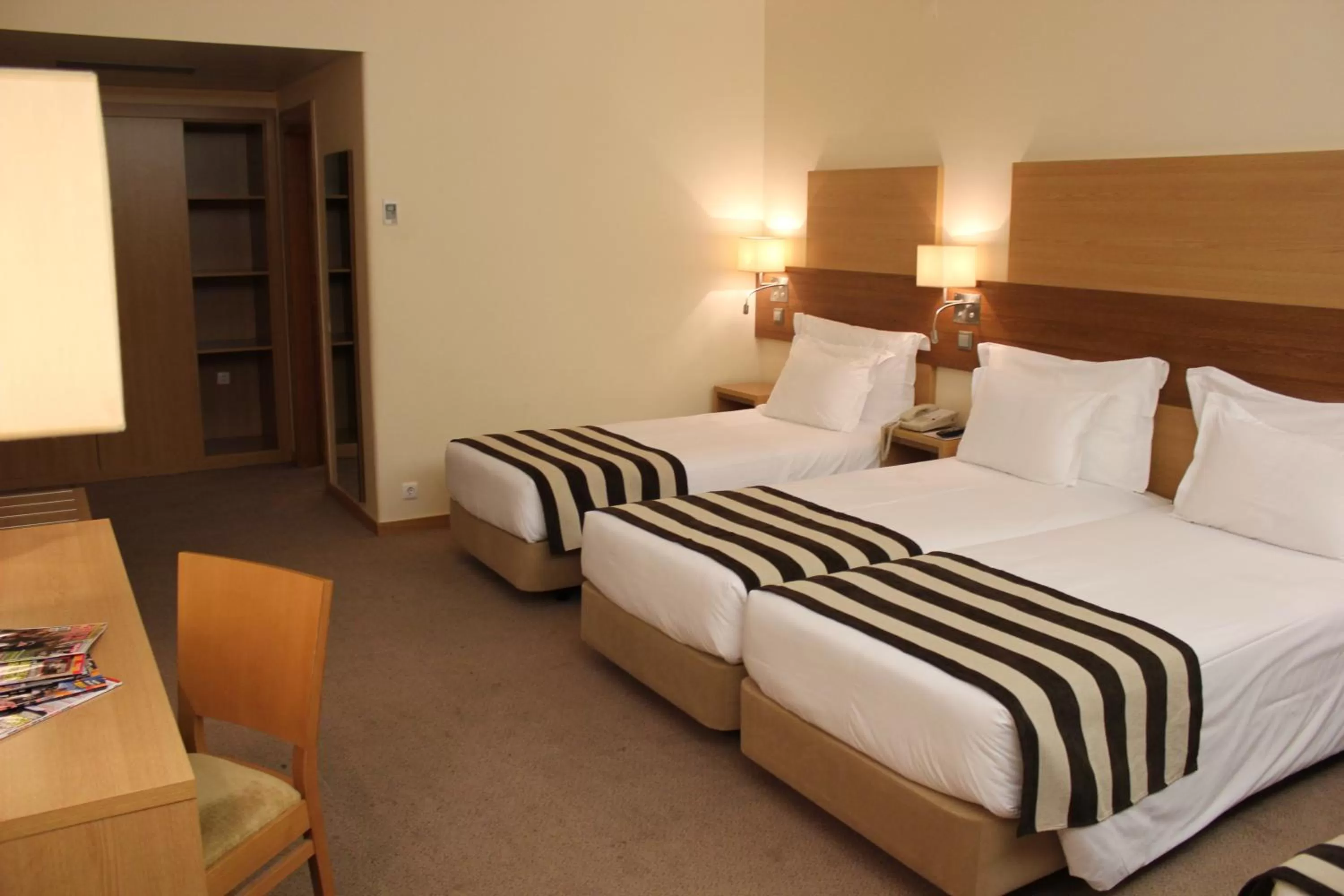 Bed in Hotel Principe Lisboa