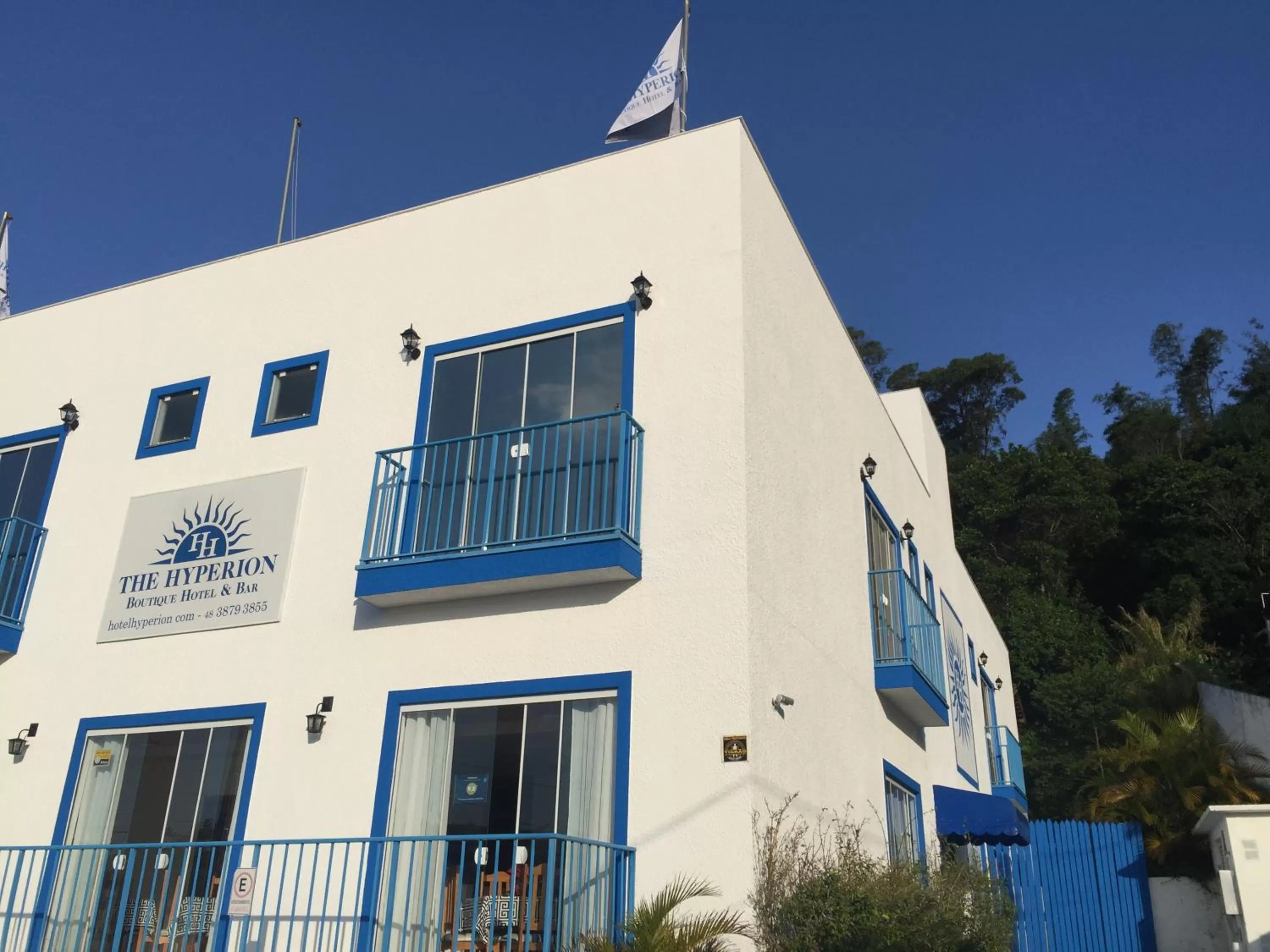 Property building in The Hyperion Boutique Hotel