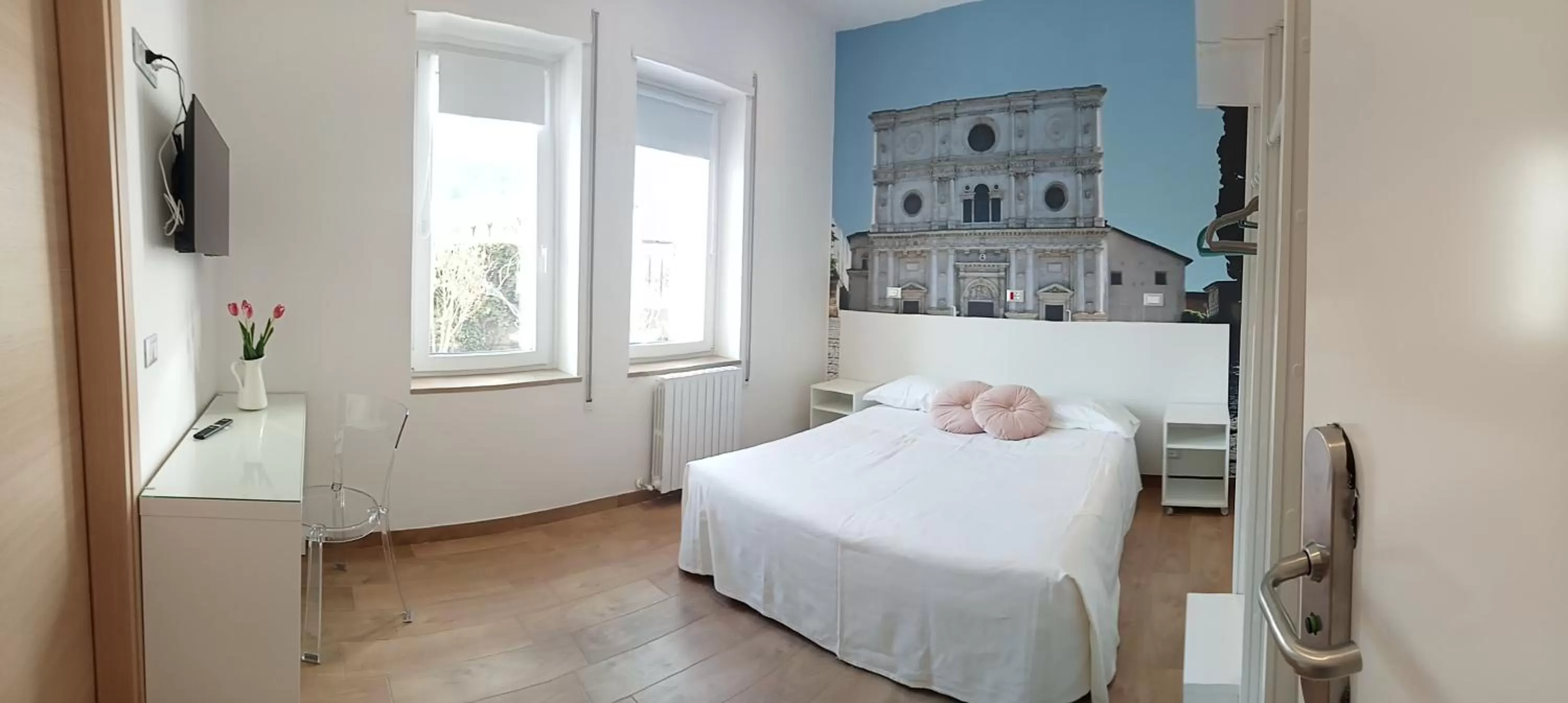 Bed in Hotel Porta Rivera