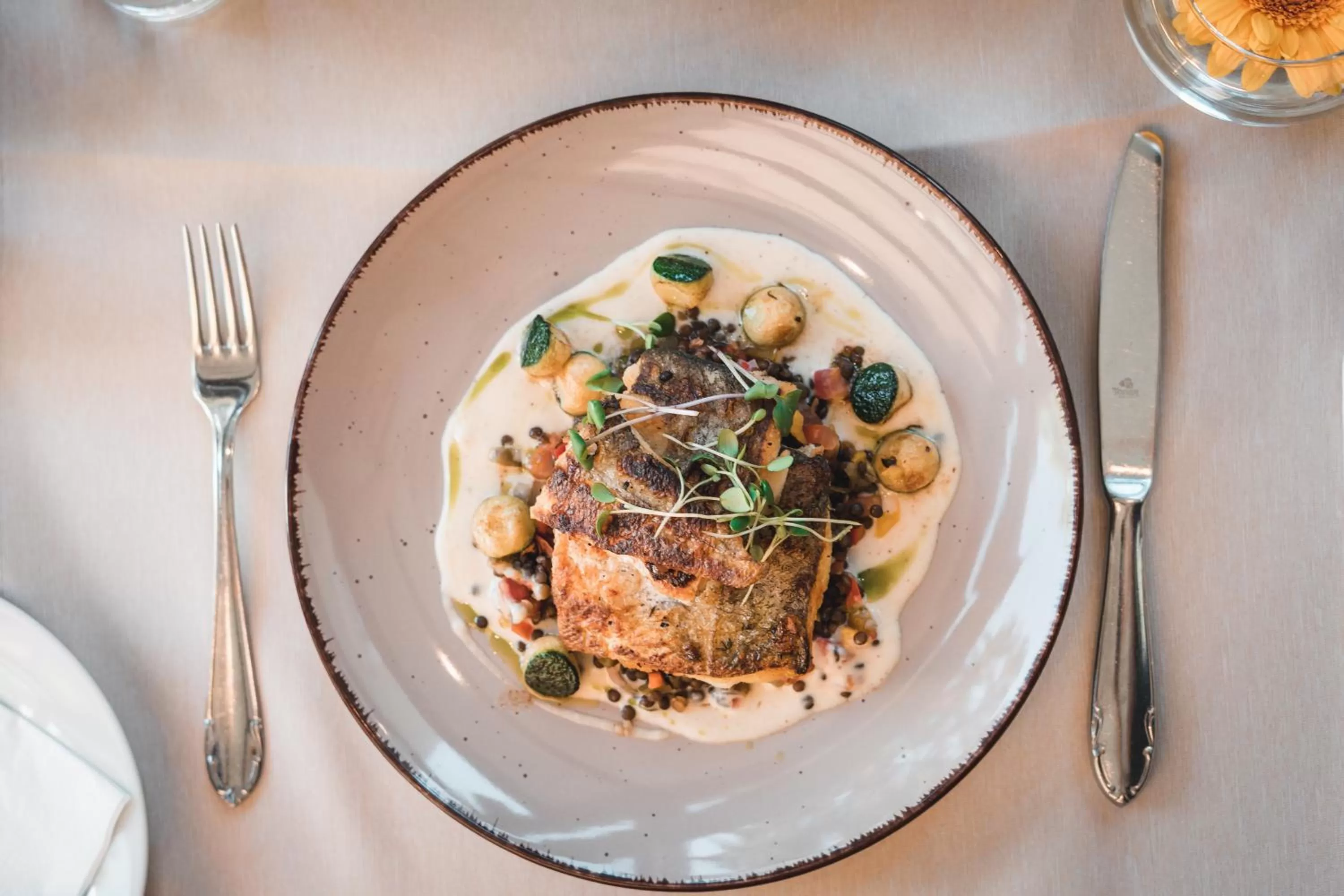 Food and drinks in Chateau St. Havel - Wellness Hotel