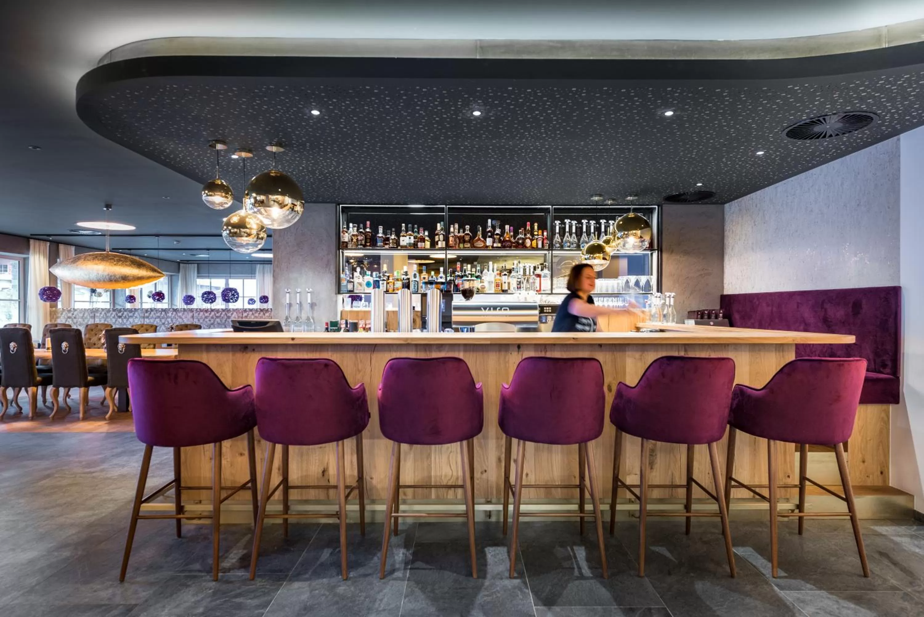 Lounge or bar in Boutiquehotel die Alpbacherin 4 Sterne Superior