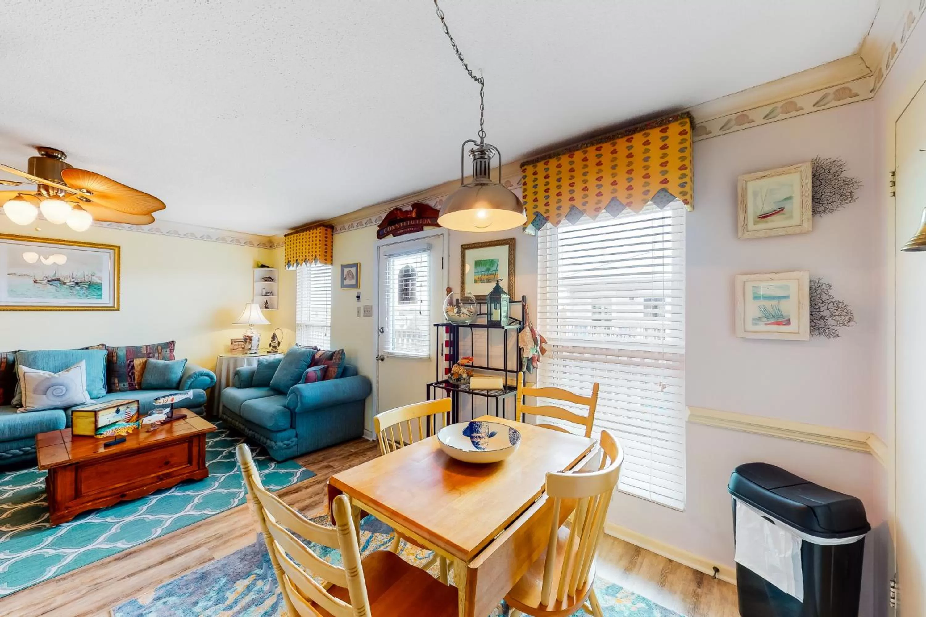 Dining Area in Beach Front #203