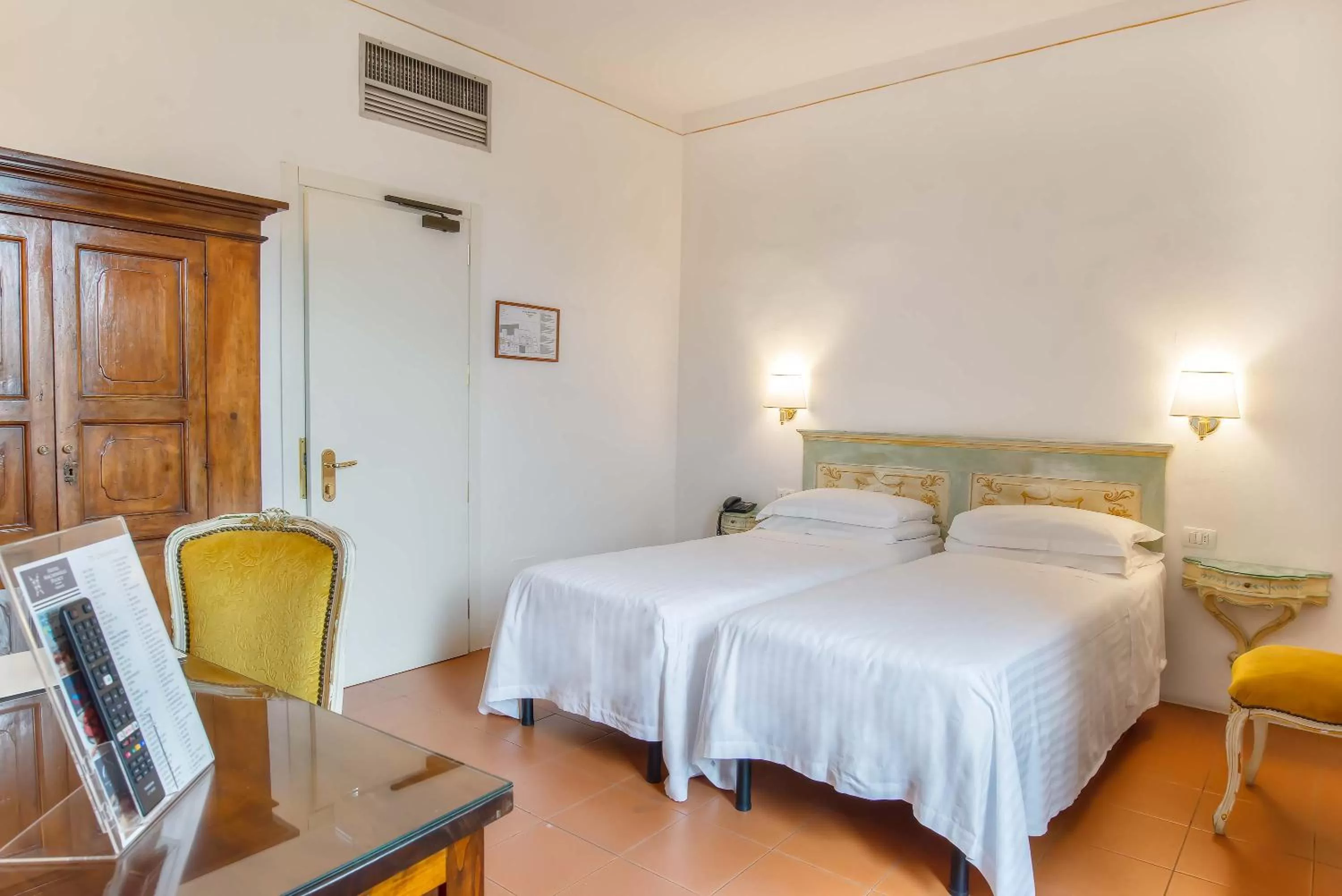 Bed in Hotel Machiavelli Palace