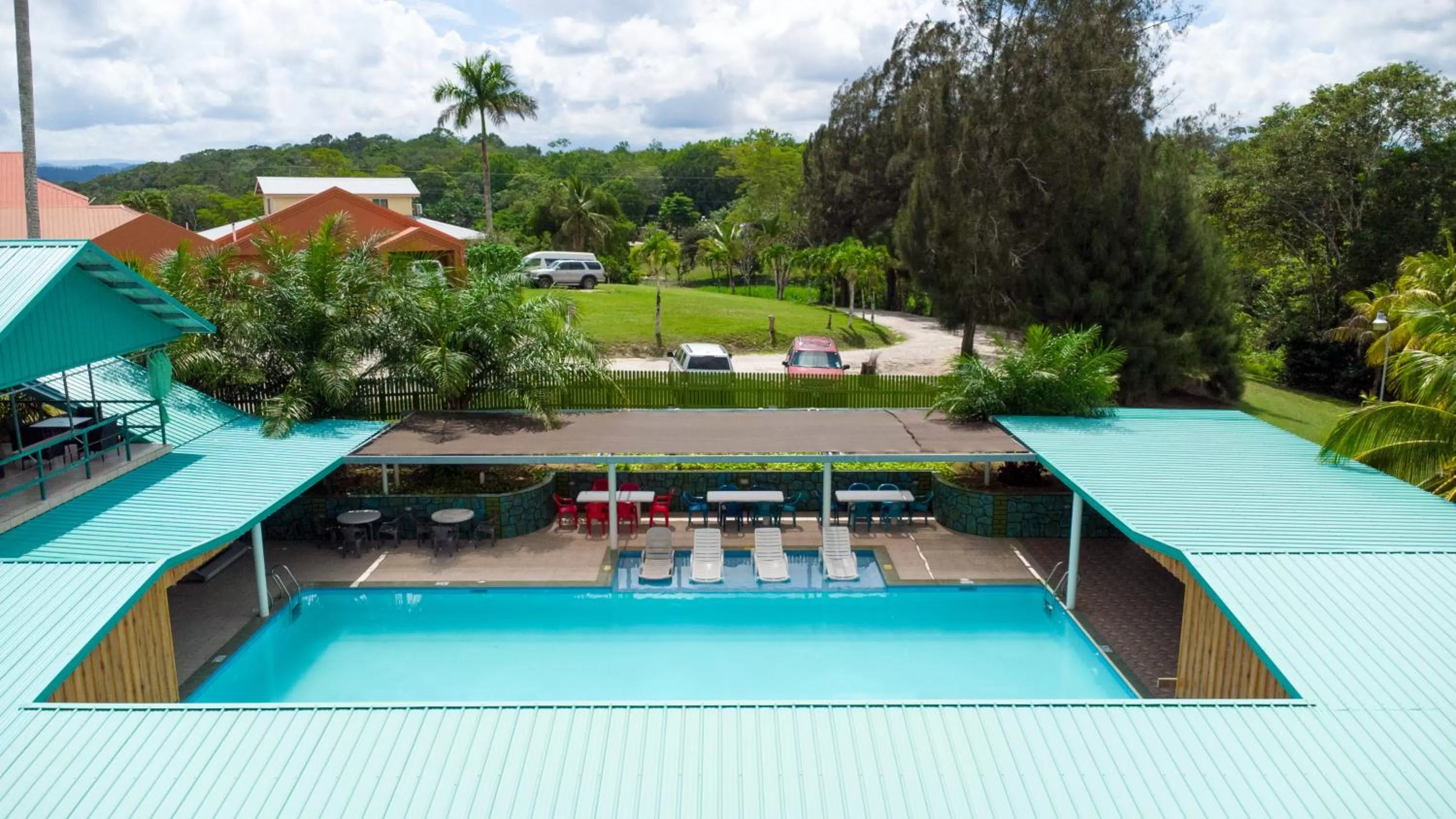 Swimming pool in Rumors Resort Hotel