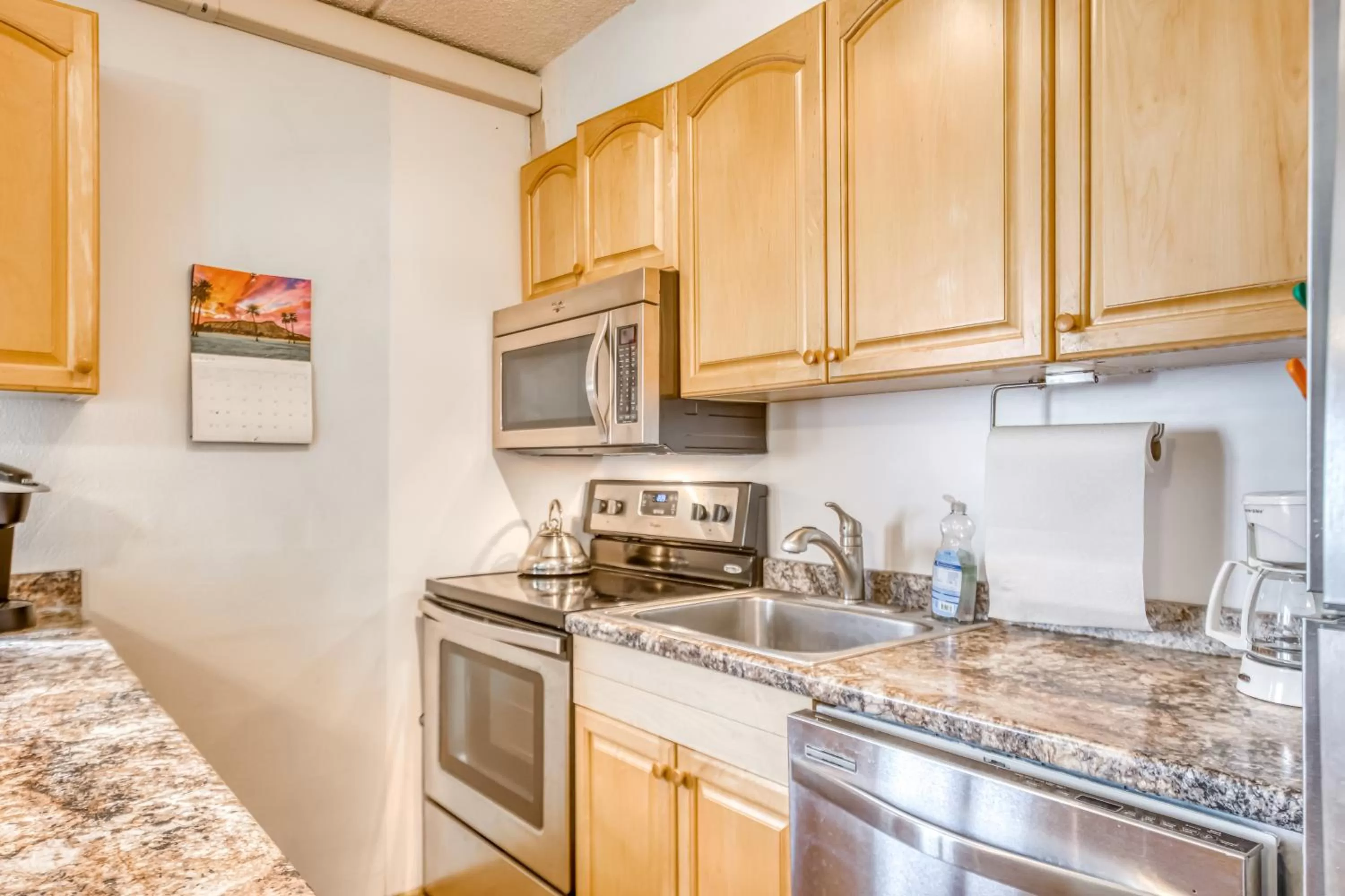 Kitchen/Kitchenette in Kihei Kai Nani